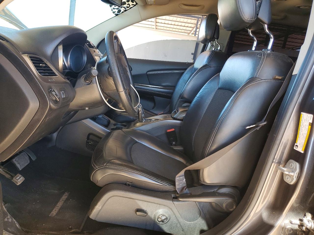 2015 Dodge Journey Crossroad Gray vin: 3C4PDCGG3FT698493
