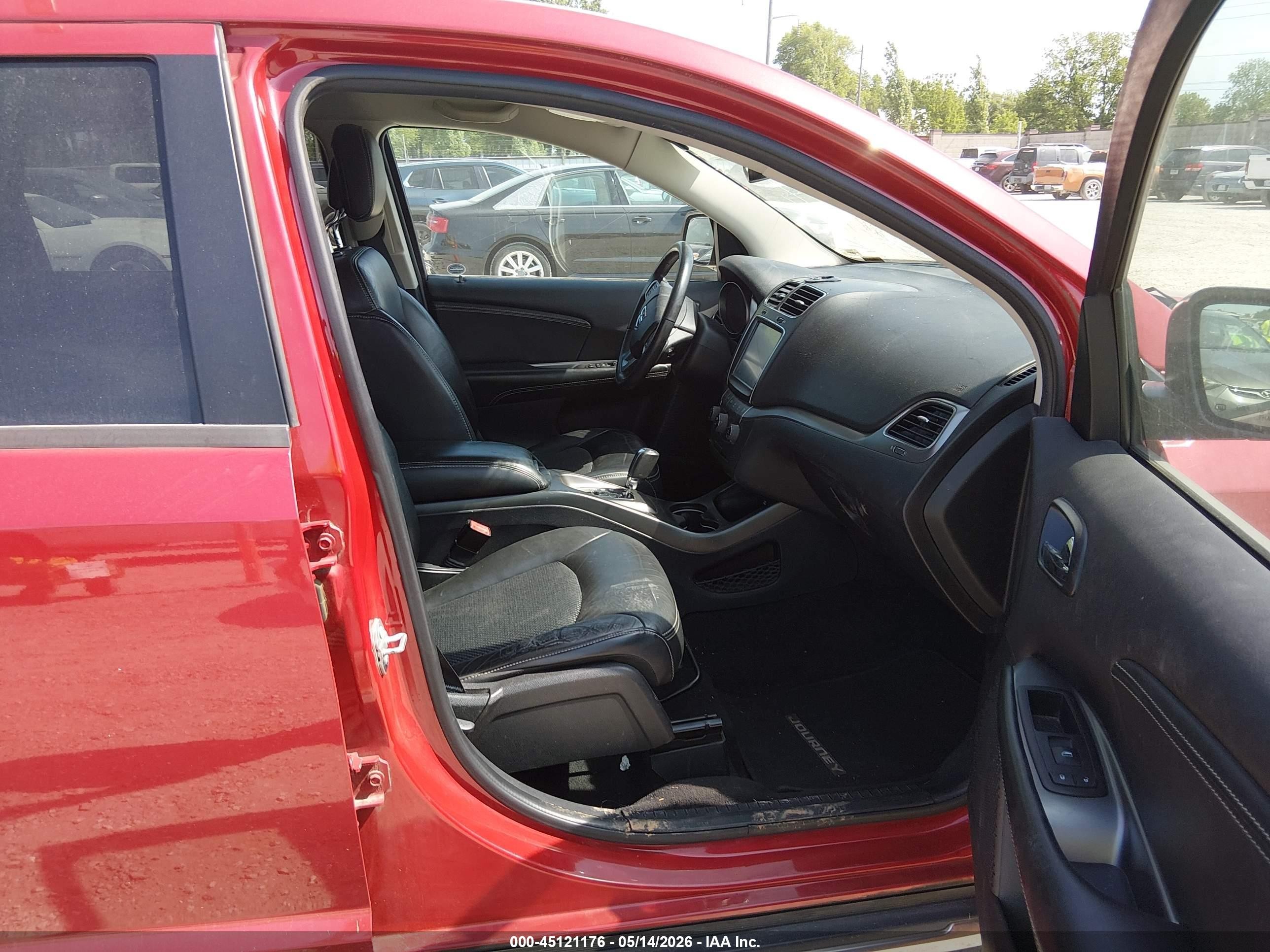 2017 Dodge Journey Crossroad Plus Red vin: 3C4PDCGG3HT536012