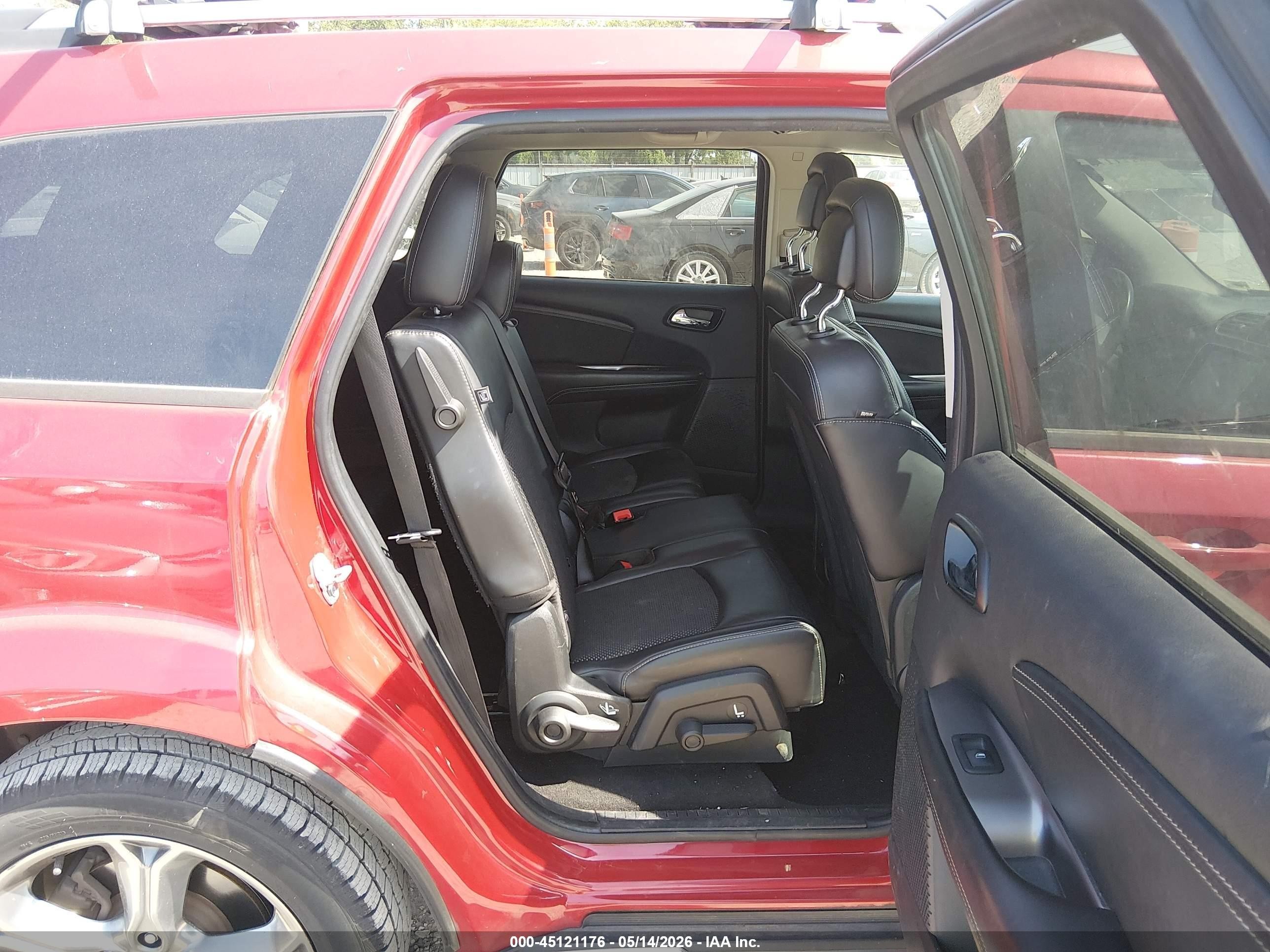2017 Dodge Journey Crossroad Plus Red vin: 3C4PDCGG3HT536012