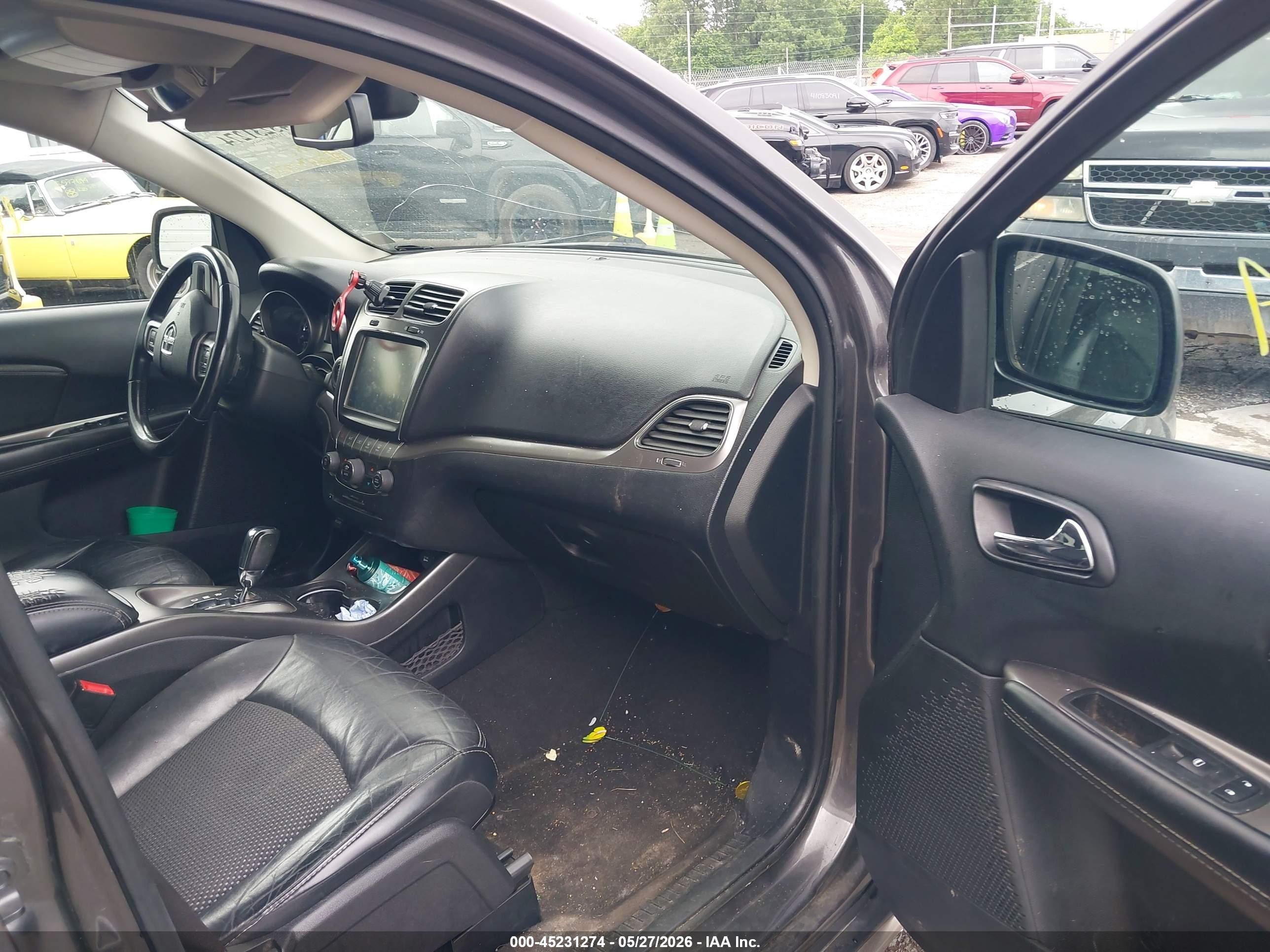 2019 Dodge Journey Crossroad Gray vin: 3C4PDCGG3KT778533