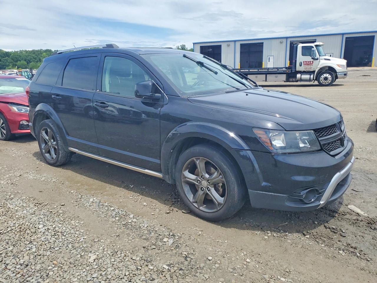 2015 Dodge Journey Crossroad Black vin: 3C4PDCGG4FT511570