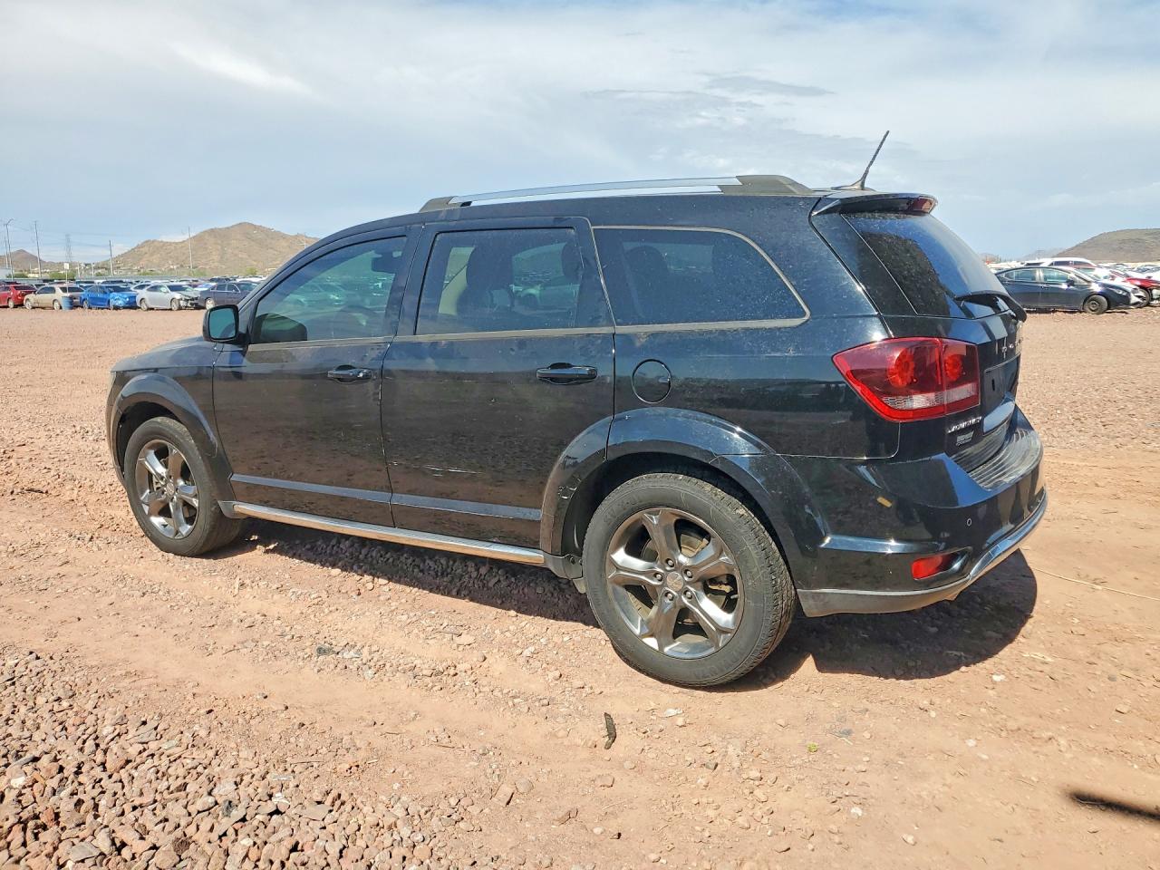 2015 Dodge Journey Crossroad Black vin: 3C4PDCGG4FT669942