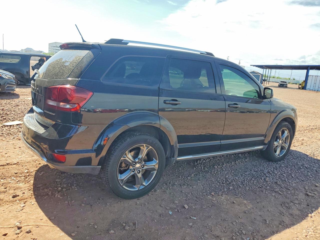 2015 Dodge Journey Crossroad Black vin: 3C4PDCGG4FT669942