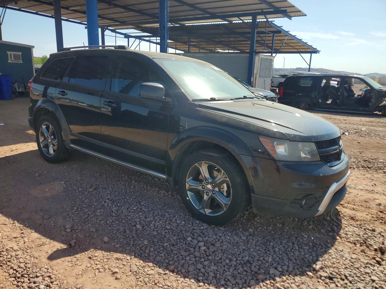 2015 Dodge Journey Crossroad Black vin: 3C4PDCGG4FT669942