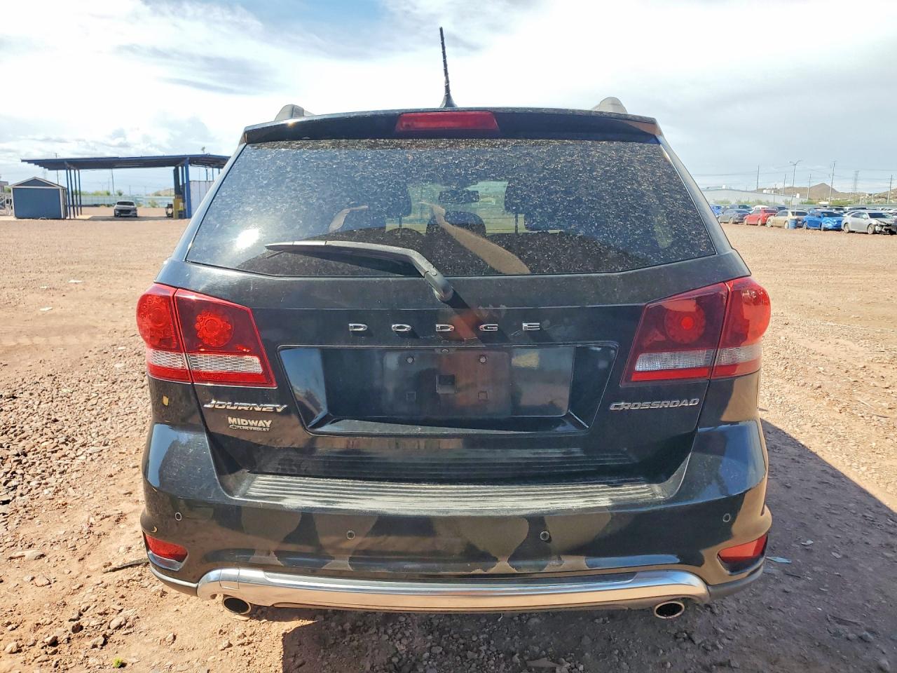 2015 Dodge Journey Crossroad Black vin: 3C4PDCGG4FT669942