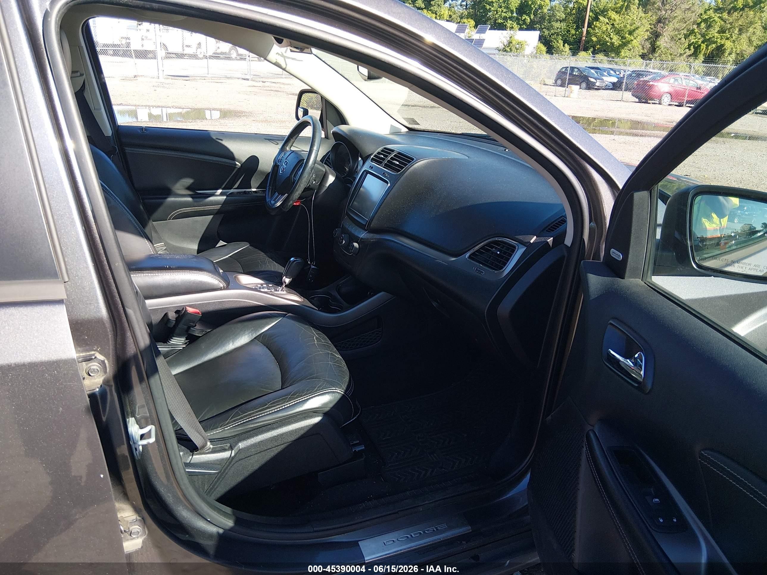 2015 Dodge Journey Crossroad Gray vin: 3C4PDCGG5FT573981