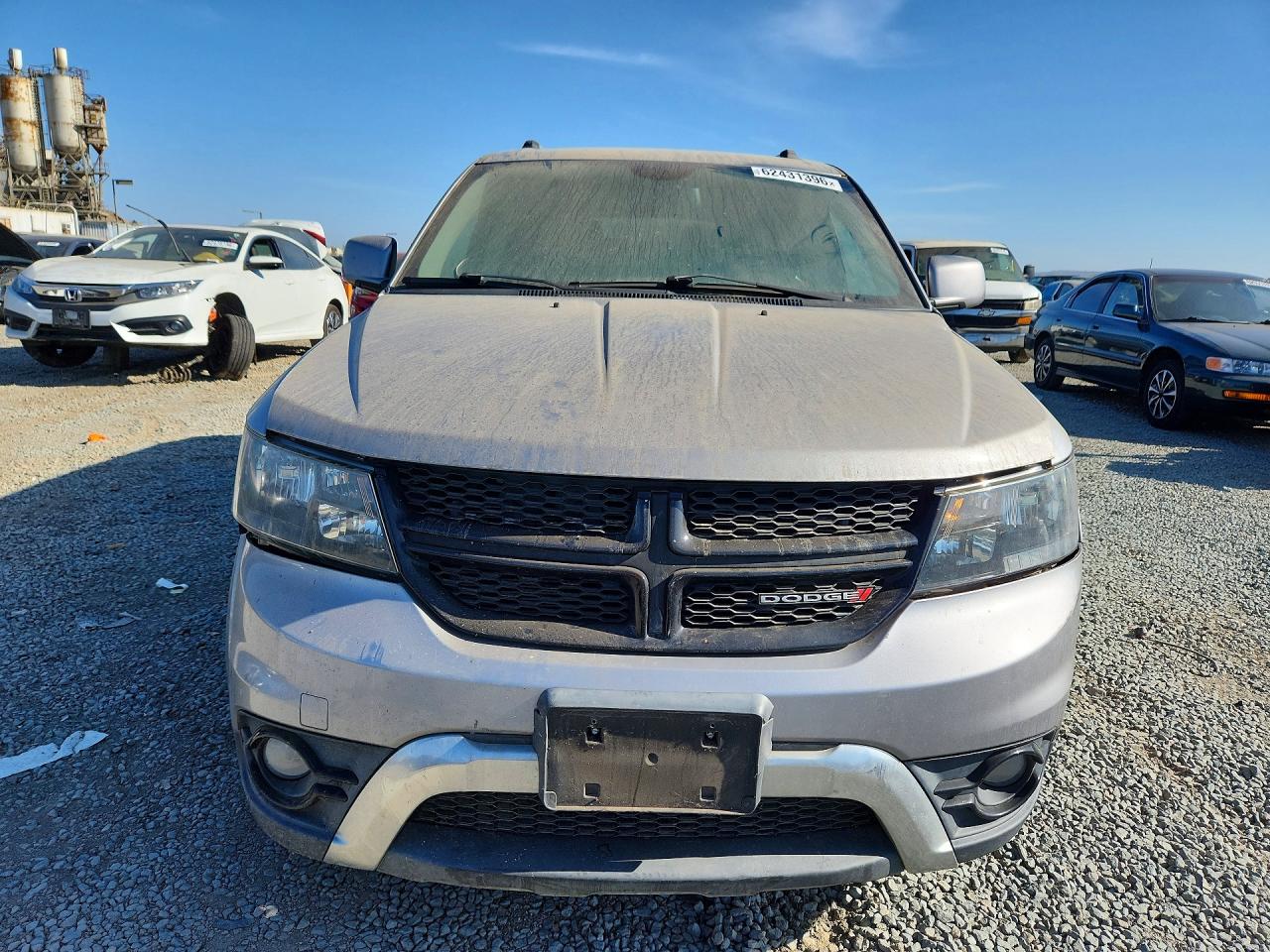 2015 Dodge Journey Crossroad Серебряный vin: 3C4PDCGG5FT641468