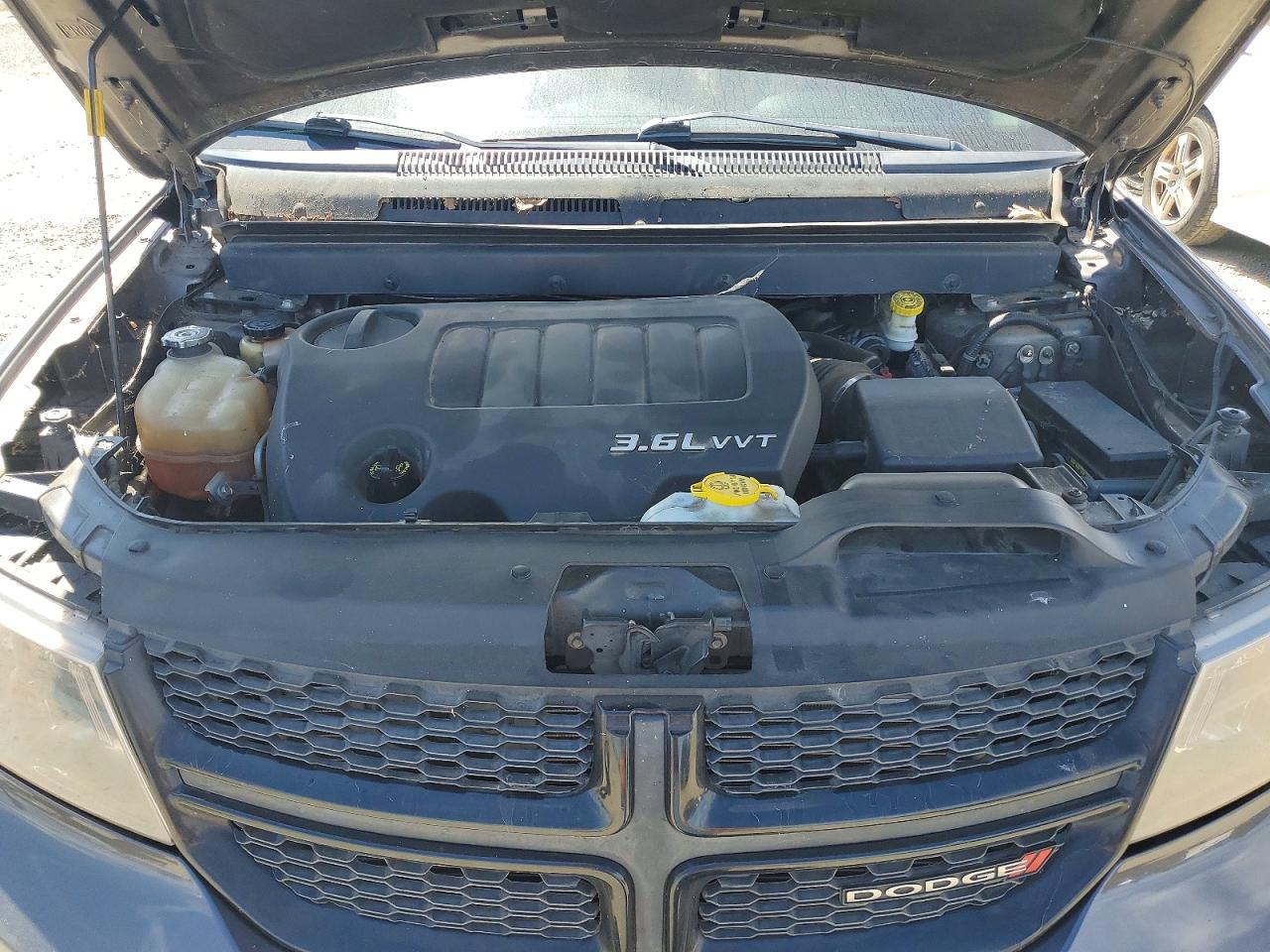 2014 Dodge Journey Crossroad Gray vin: 3C4PDCGG6ET292061