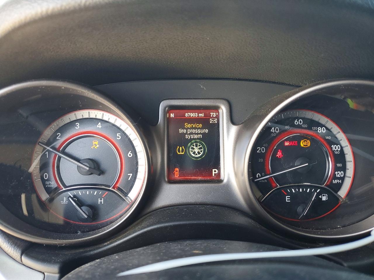 2014 Dodge Journey Crossroad Gray vin: 3C4PDCGG6ET292061