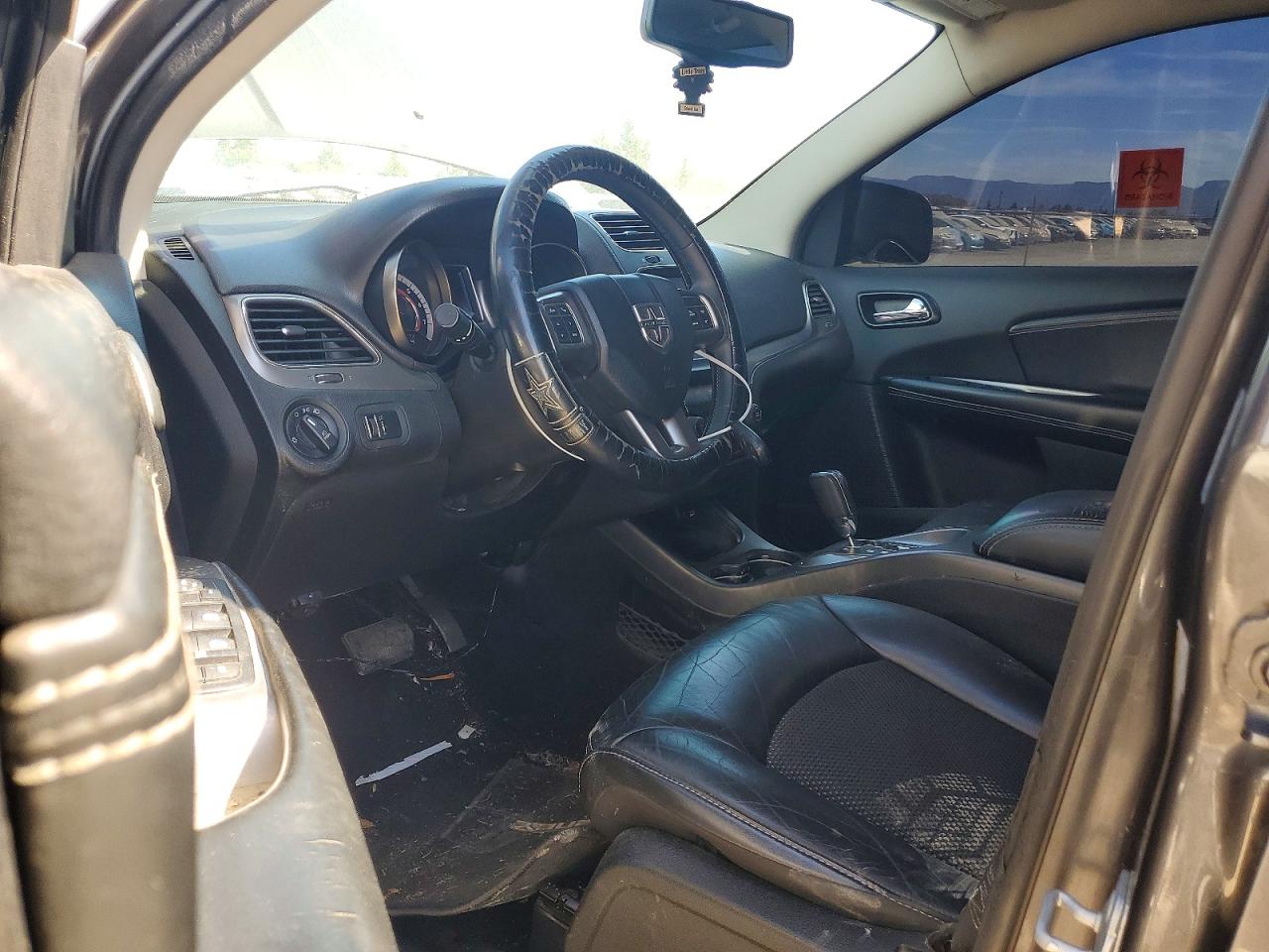 2014 Dodge Journey Crossroad Gray vin: 3C4PDCGG6ET292061