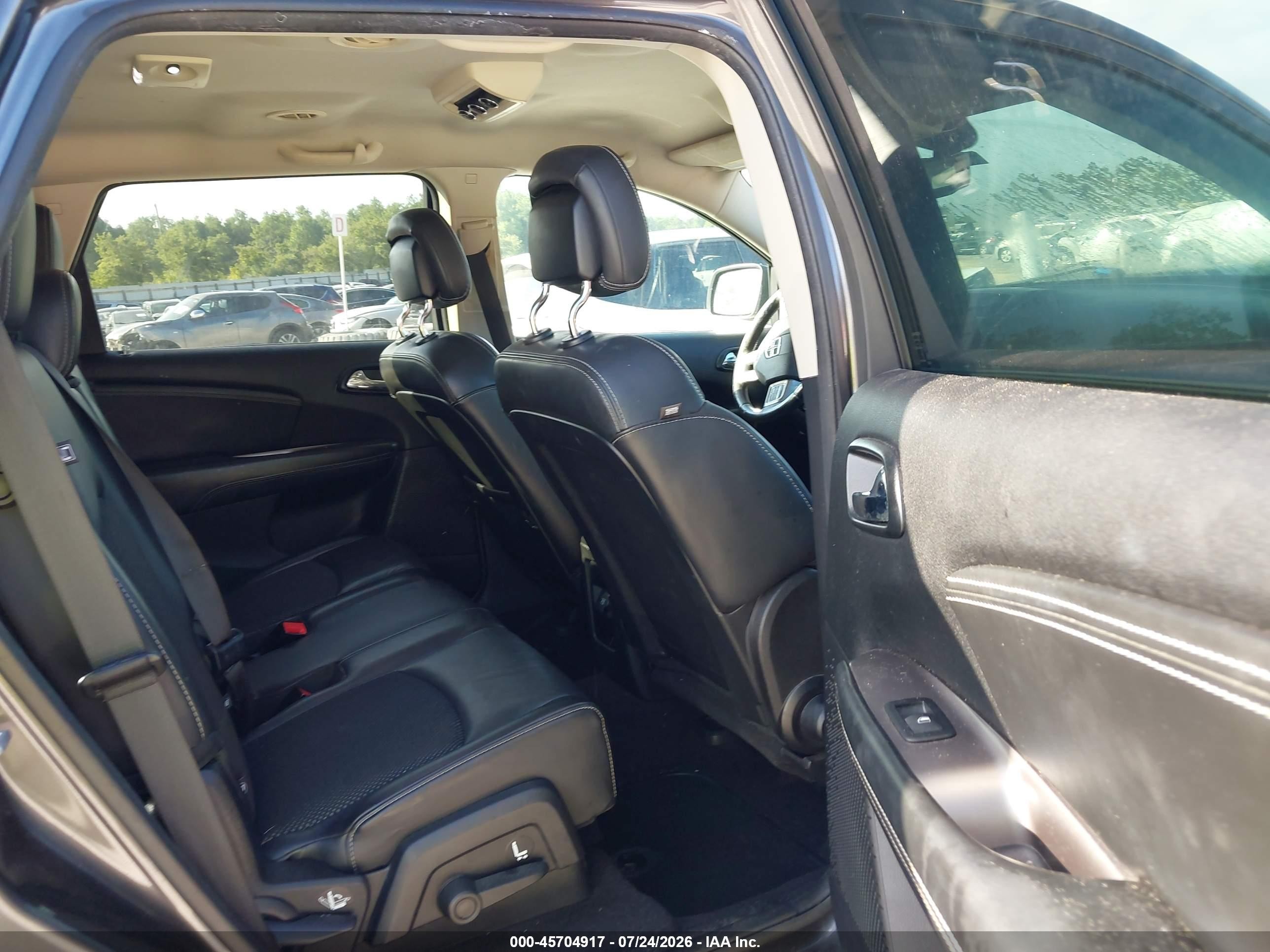 2015 Dodge Journey Crossroad Gray vin: 3C4PDCGG6FT664581