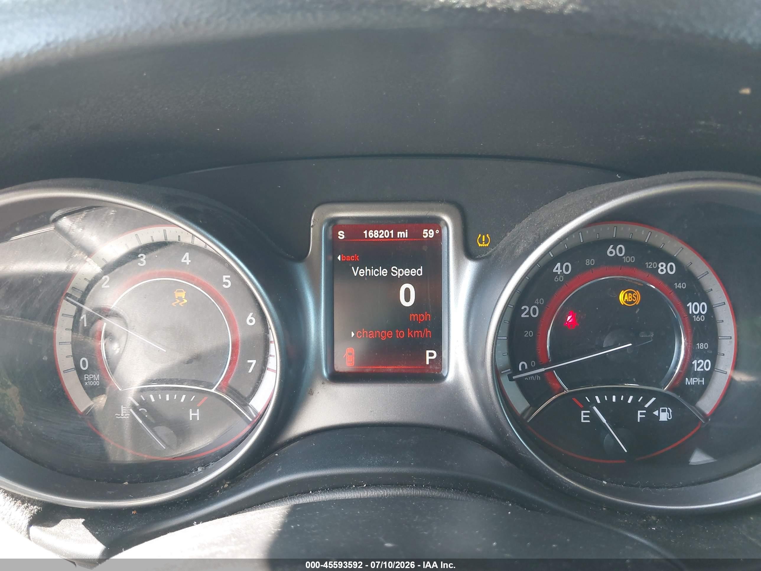 2015 Dodge Journey Crossroad White vin: 3C4PDCGG6FT698360