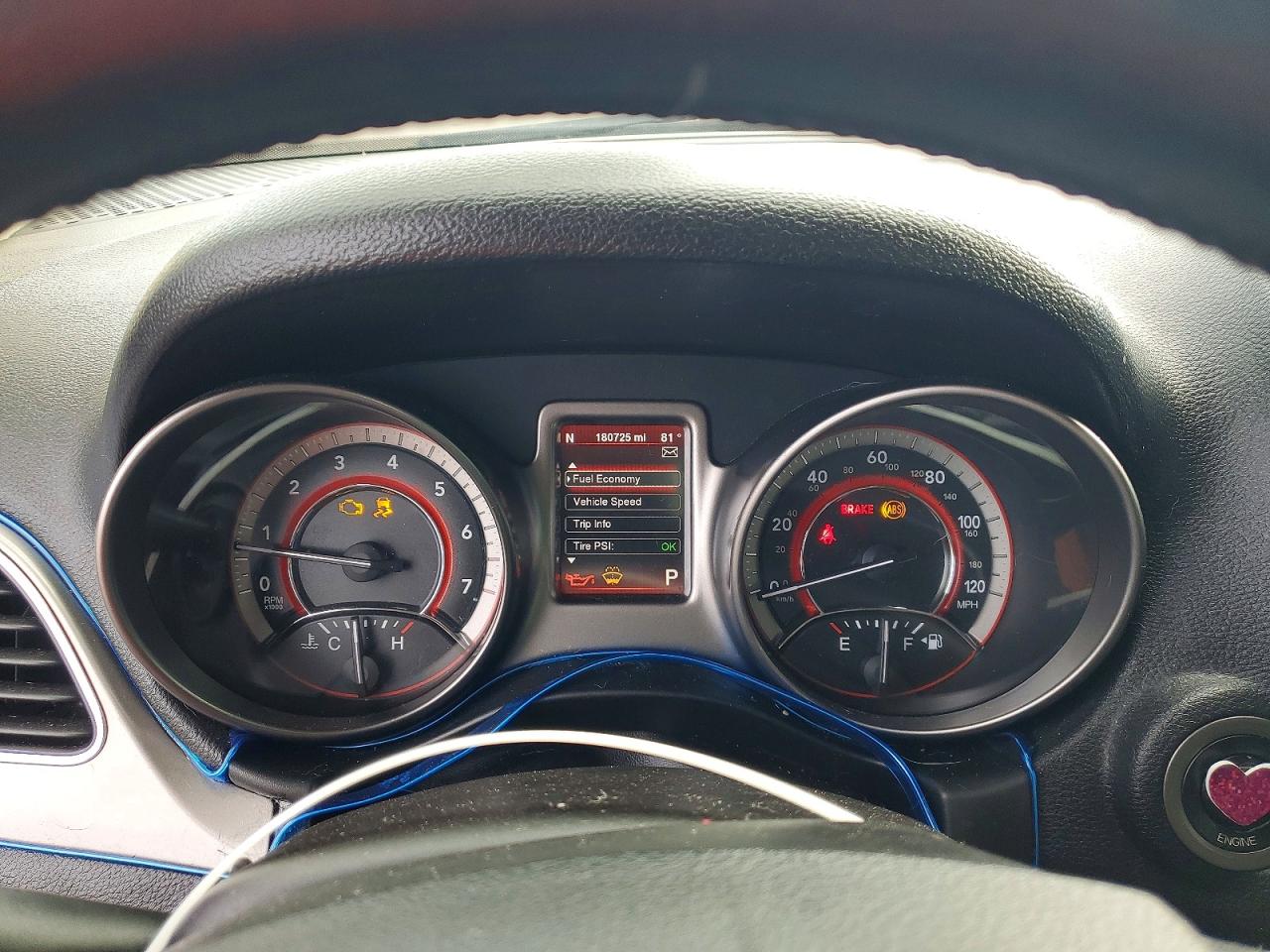2014 Dodge Journey Crossroad Black vin: 3C4PDCGG7ET261224
