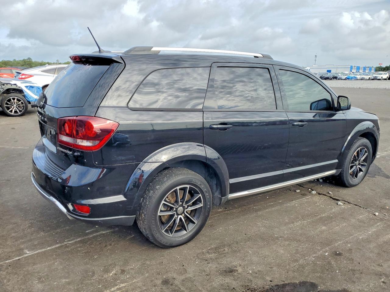 2014 Dodge Journey Crossroad Black vin: 3C4PDCGG7ET261224