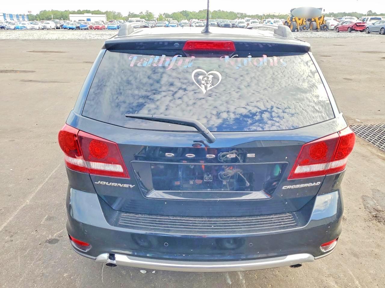 2014 Dodge Journey Crossroad Black vin: 3C4PDCGG7ET261224