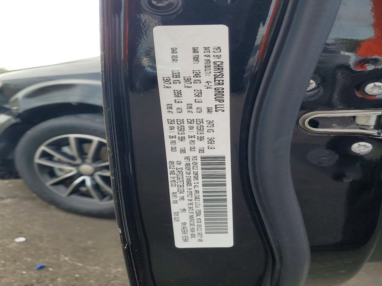 2014 Dodge Journey Crossroad Black vin: 3C4PDCGG7ET261224