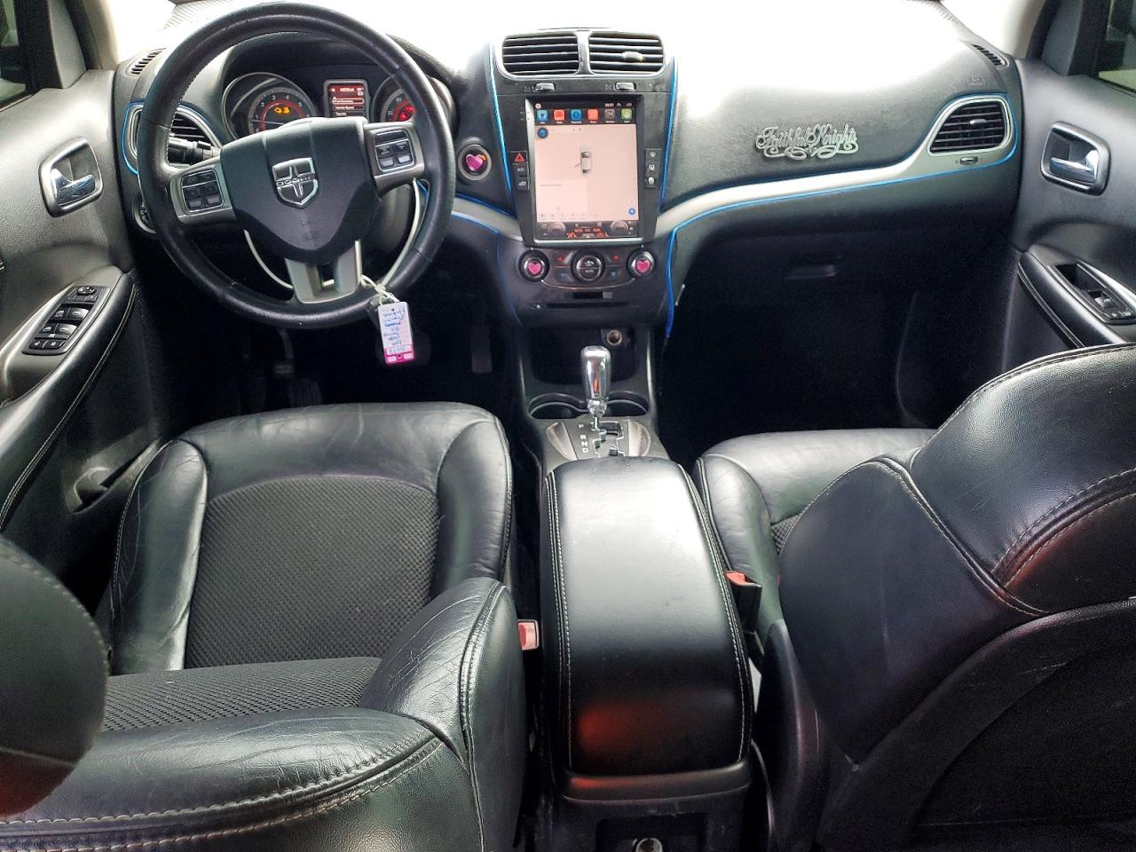 2014 Dodge Journey Crossroad Black vin: 3C4PDCGG7ET261224
