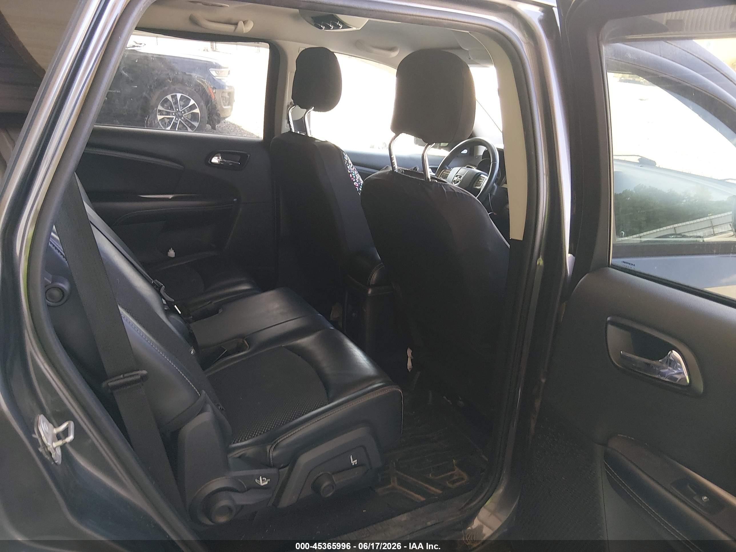 2014 Dodge Journey Crossroad Gray vin: 3C4PDCGG7ET285443