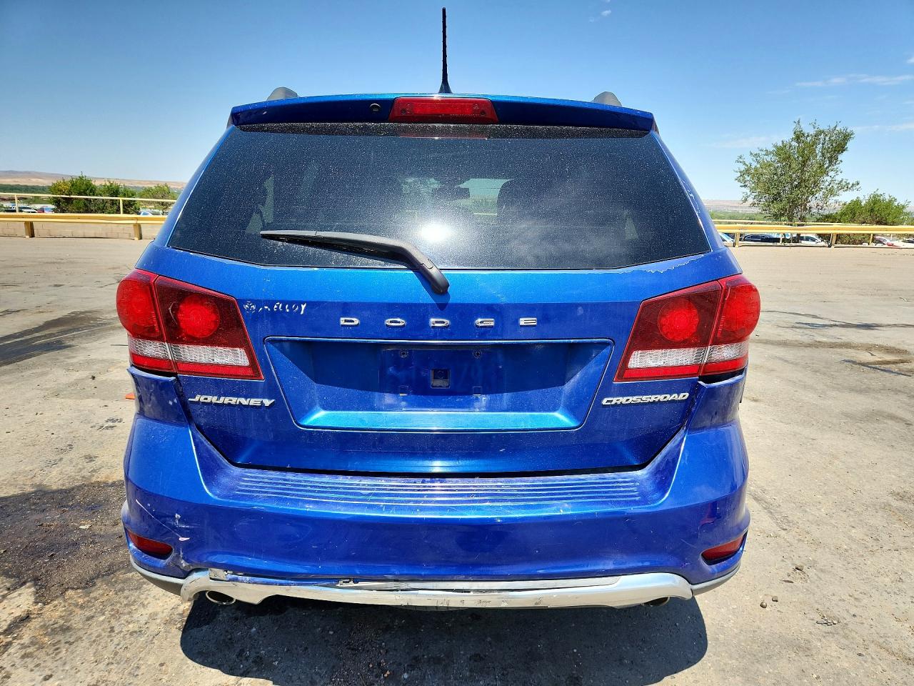 2015 Dodge Journey Crossroad Blue vin: 3C4PDCGG7FT535488