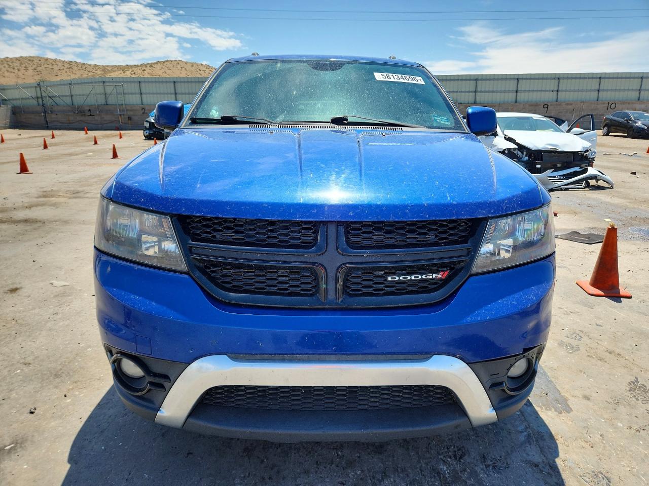 2015 Dodge Journey Crossroad Blue vin: 3C4PDCGG7FT535488