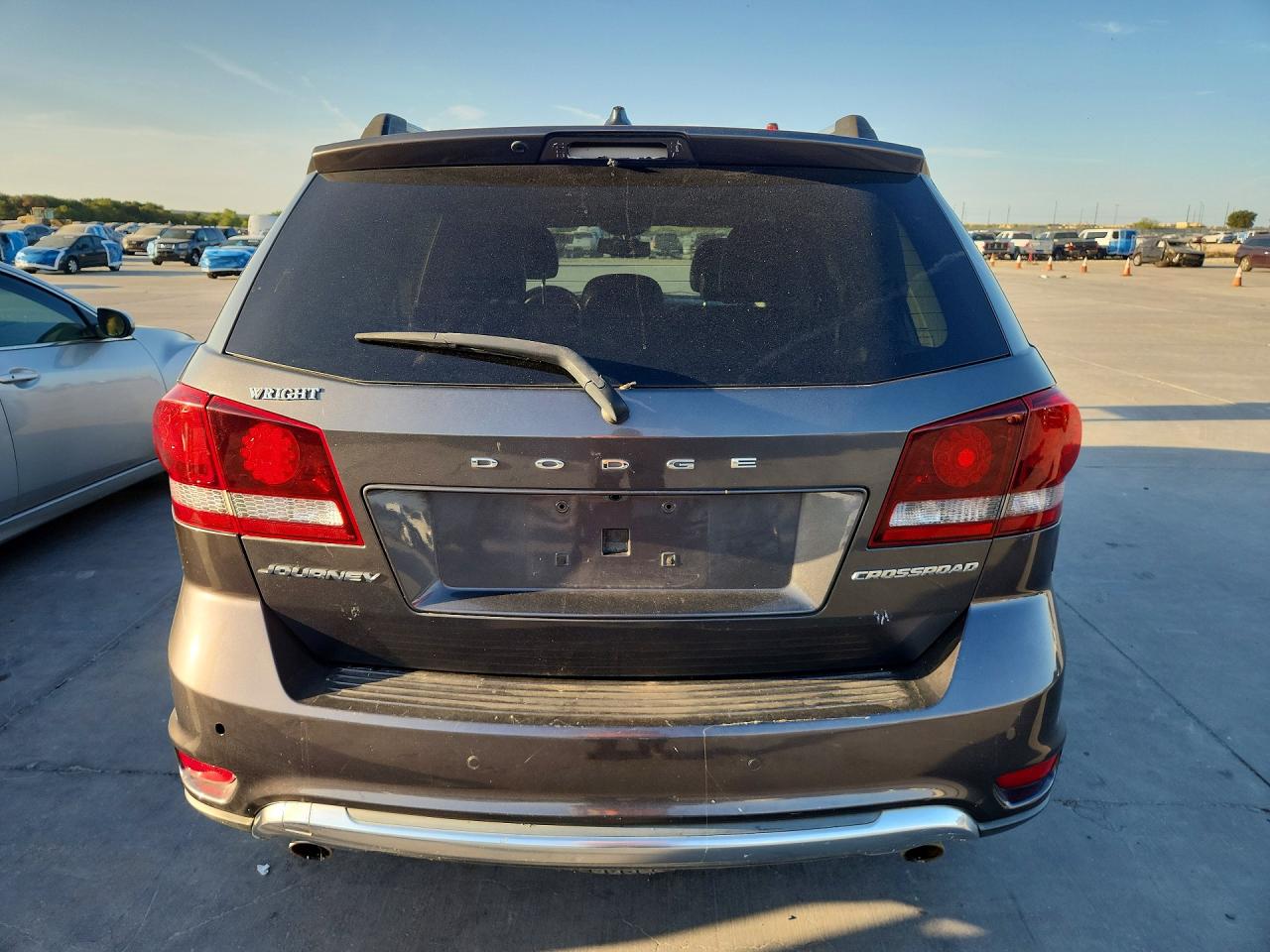 2015 Dodge Journey Crossroad Серый vin: 3C4PDCGG7FT622906