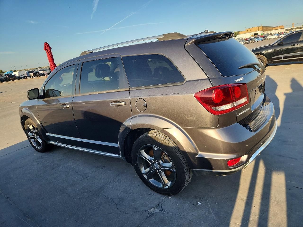 2015 Dodge Journey Crossroad Серый vin: 3C4PDCGG7FT622906