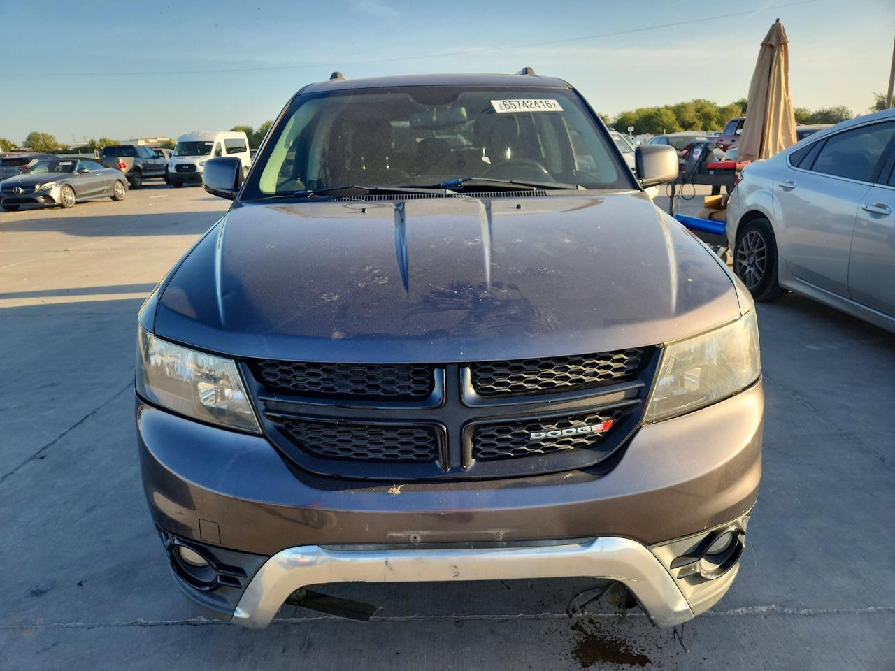 2015 Dodge Journey Crossroad Серый vin: 3C4PDCGG7FT622906