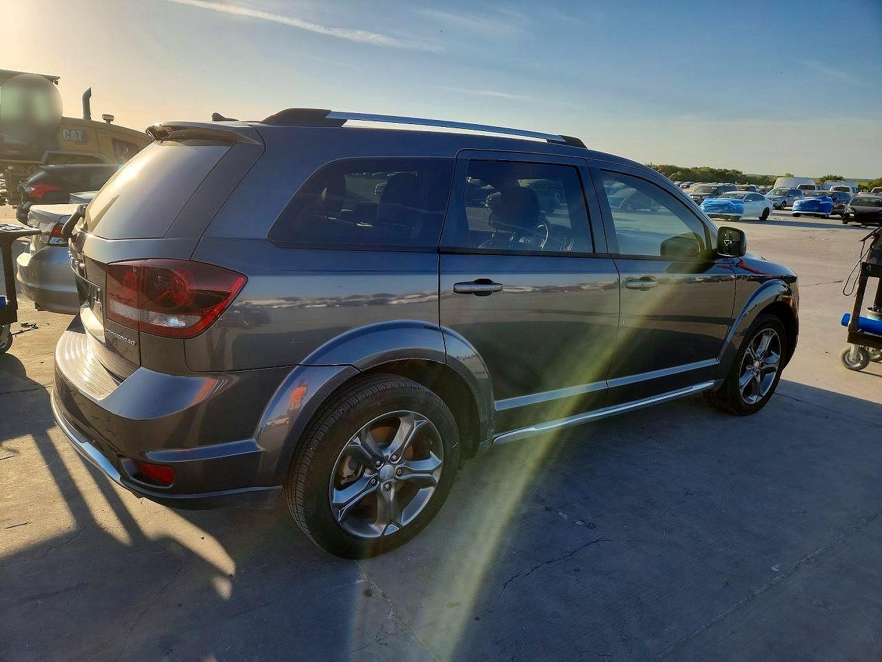 2015 Dodge Journey Crossroad Серый vin: 3C4PDCGG7FT622906
