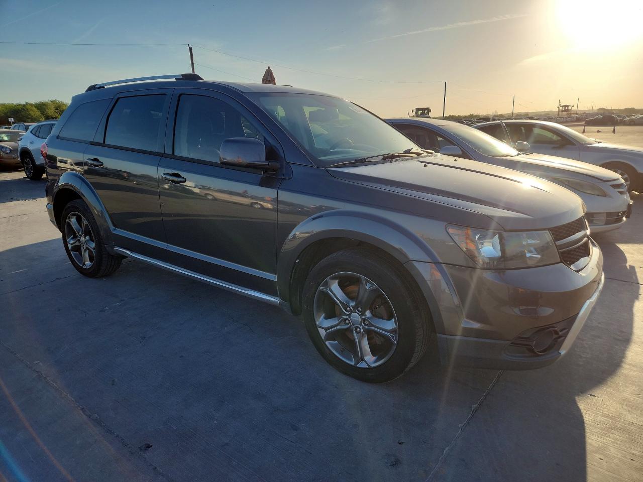 2015 Dodge Journey Crossroad Серый vin: 3C4PDCGG7FT622906