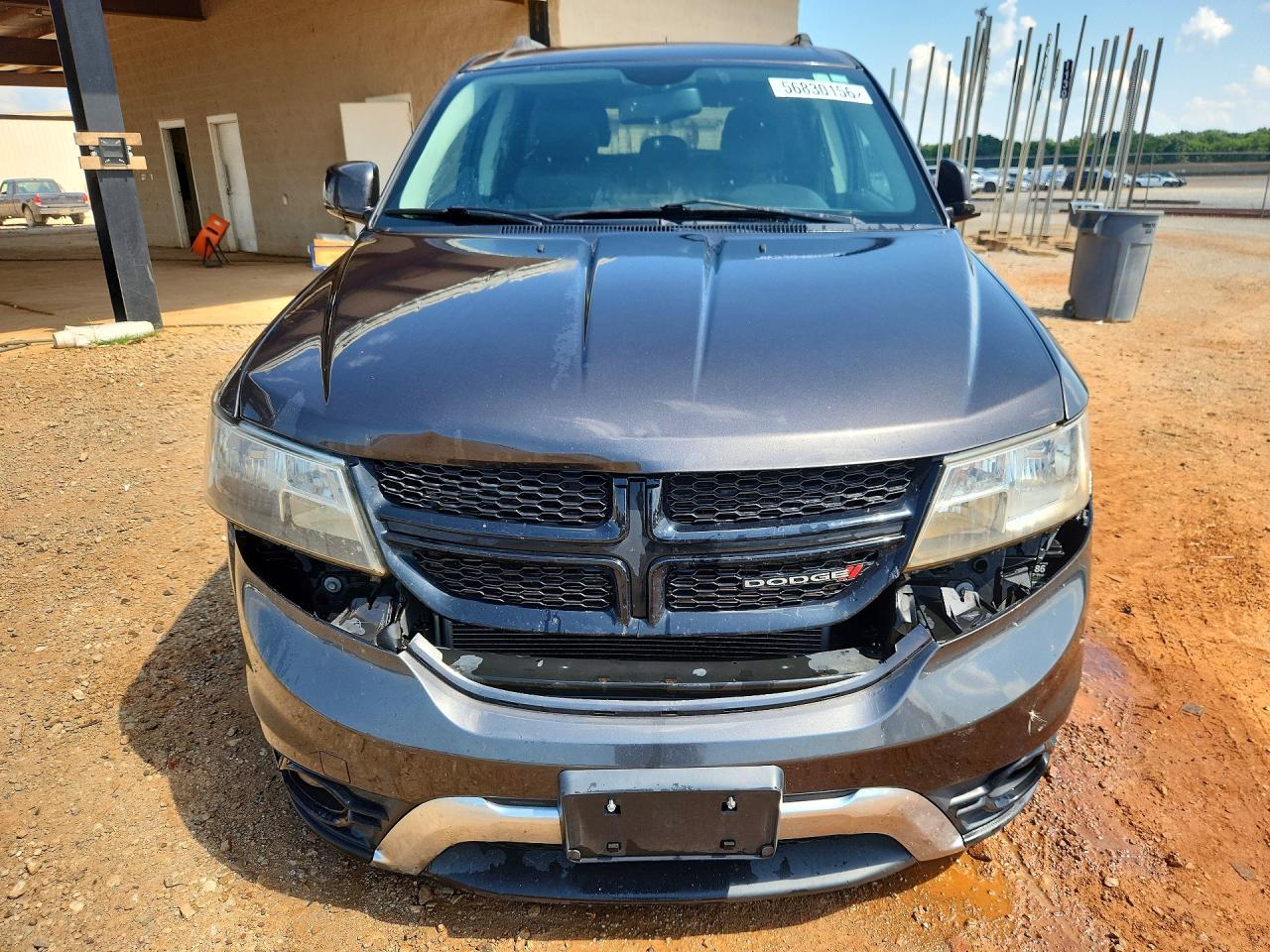 2017 Dodge Journey Crossroad Gray vin: 3C4PDCGG7HT643810