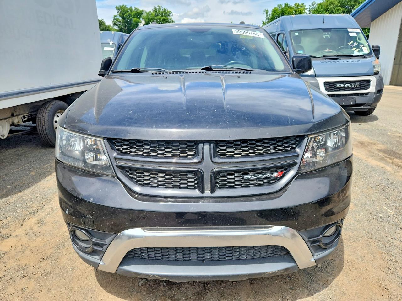 2015 Dodge Journey Crossroad Black vin: 3C4PDCGG8FT670074