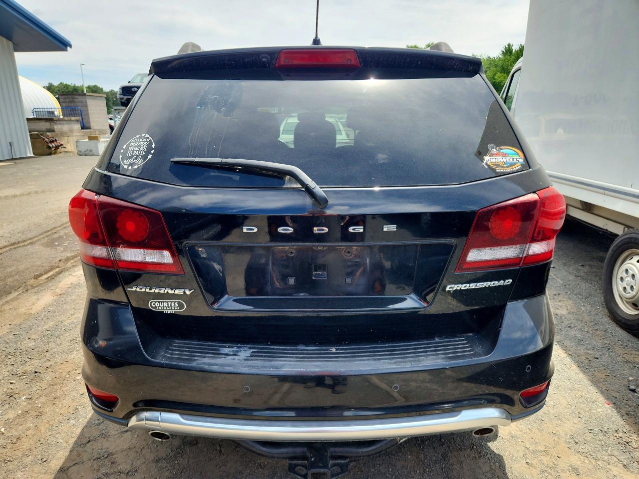 2015 Dodge Journey Crossroad Black vin: 3C4PDCGG8FT670074