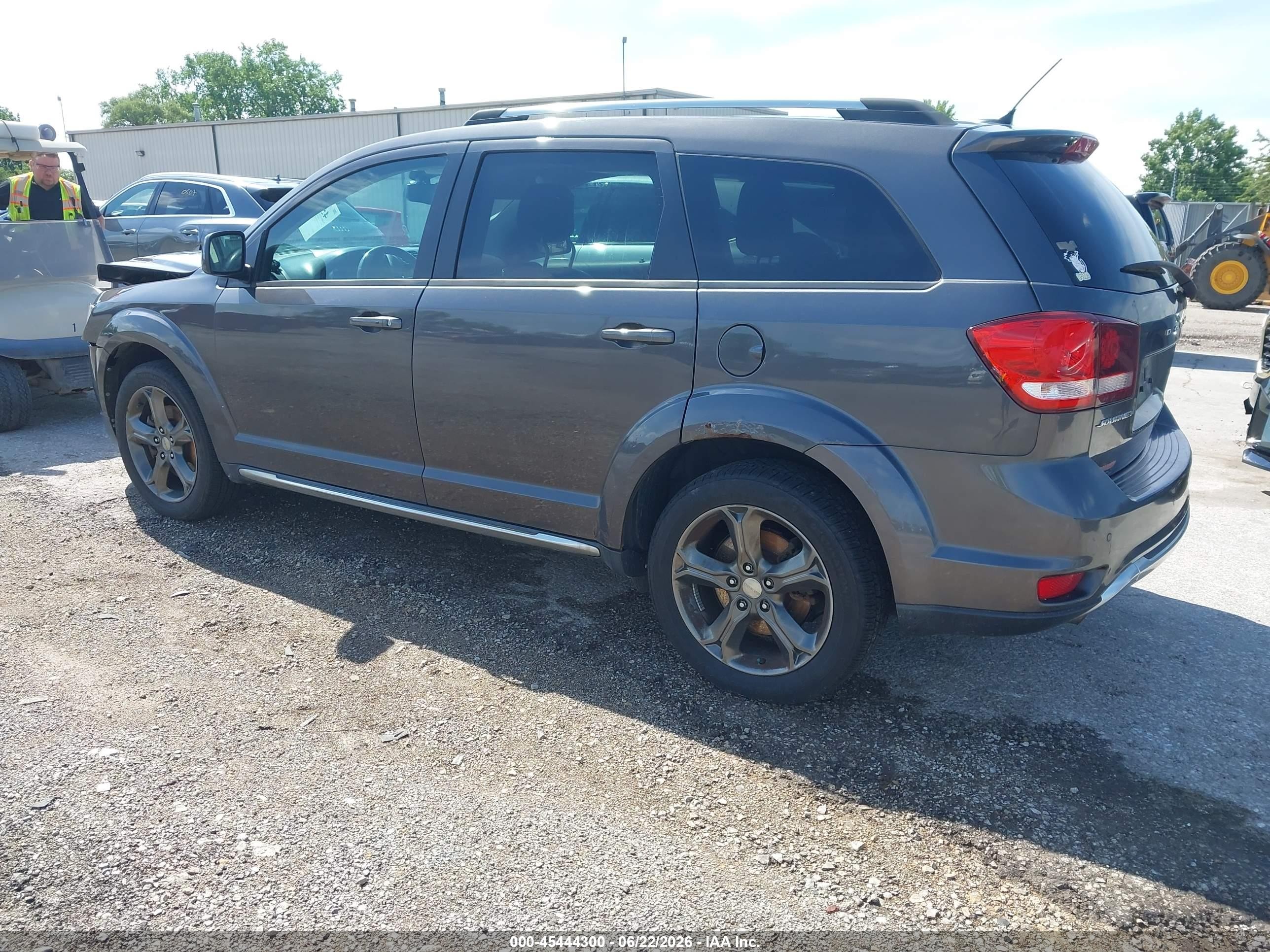 2014 Dodge Journey Crossroad Черный vin: 3C4PDCGG9ET264965