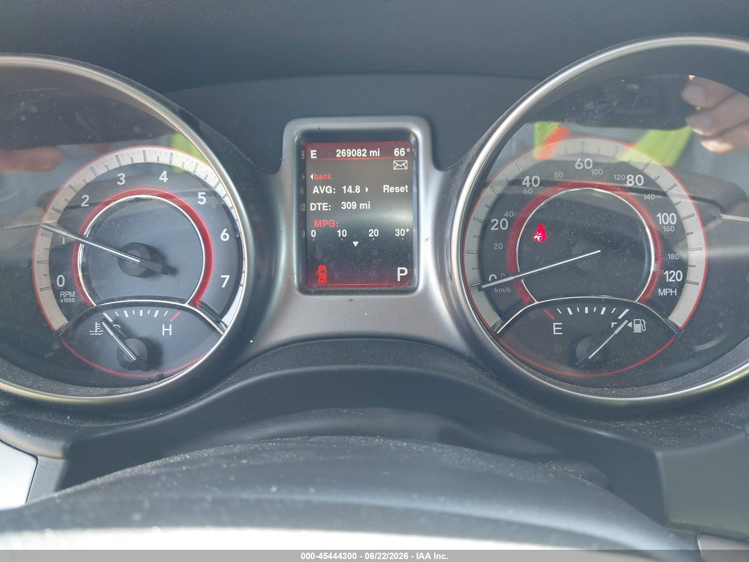 2014 Dodge Journey Crossroad Черный vin: 3C4PDCGG9ET264965