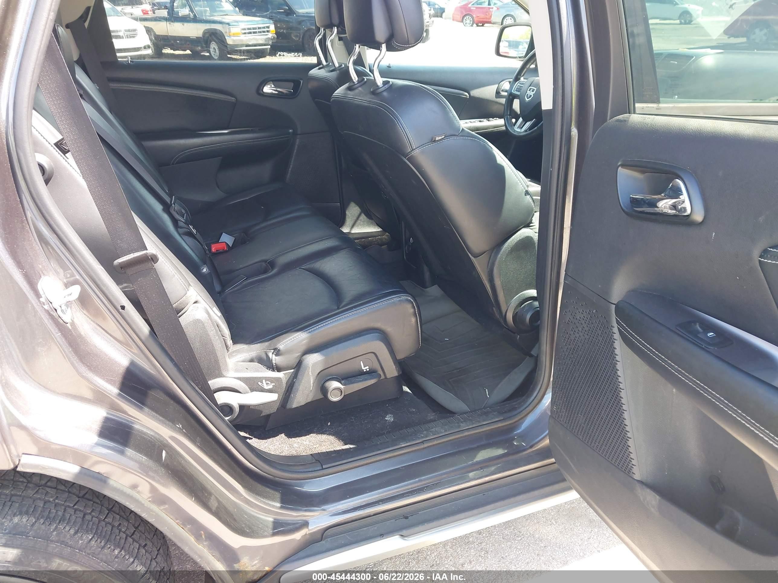 2014 Dodge Journey Crossroad Черный vin: 3C4PDCGG9ET264965
