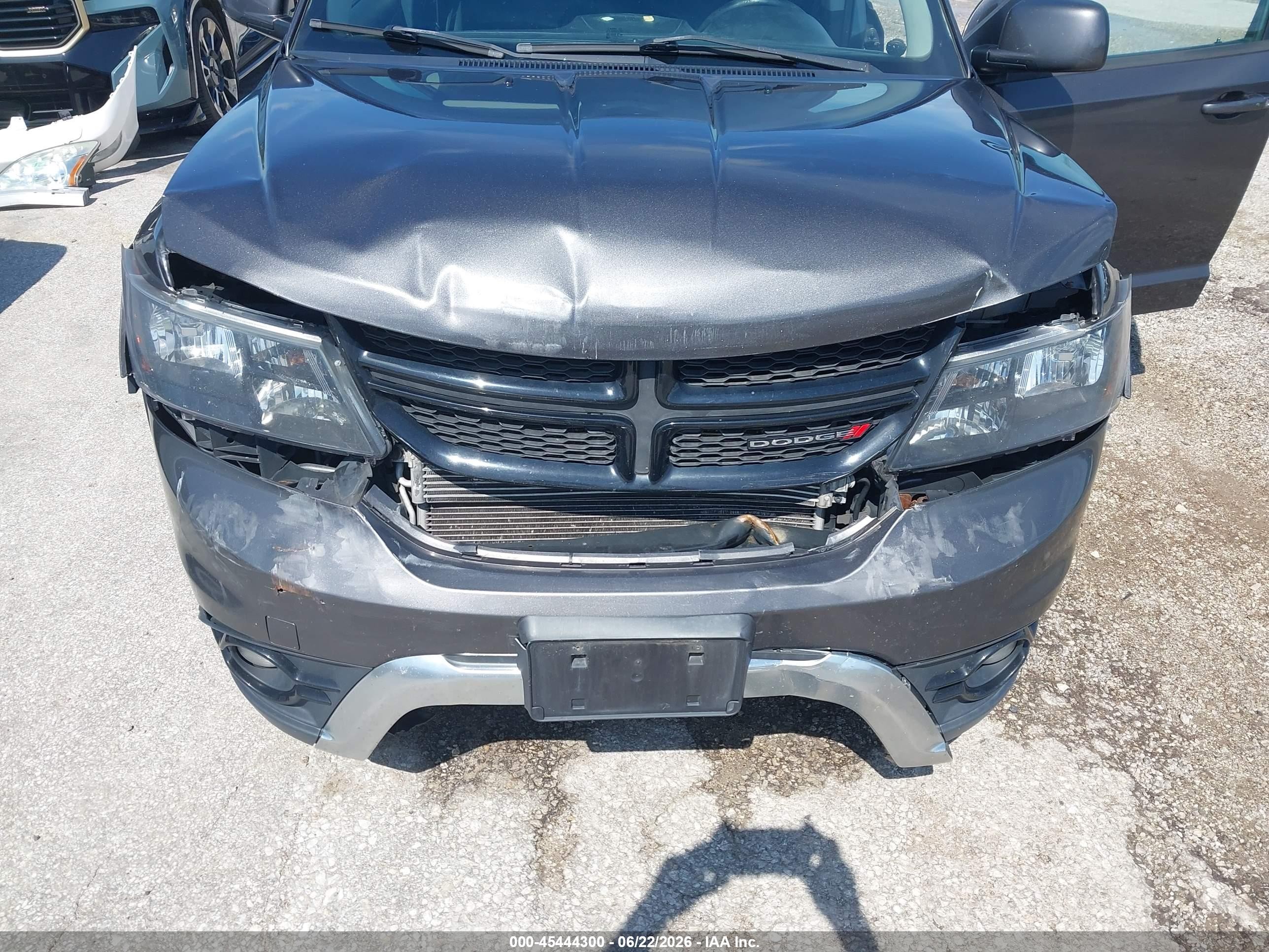 2014 Dodge Journey Crossroad Черный vin: 3C4PDCGG9ET264965