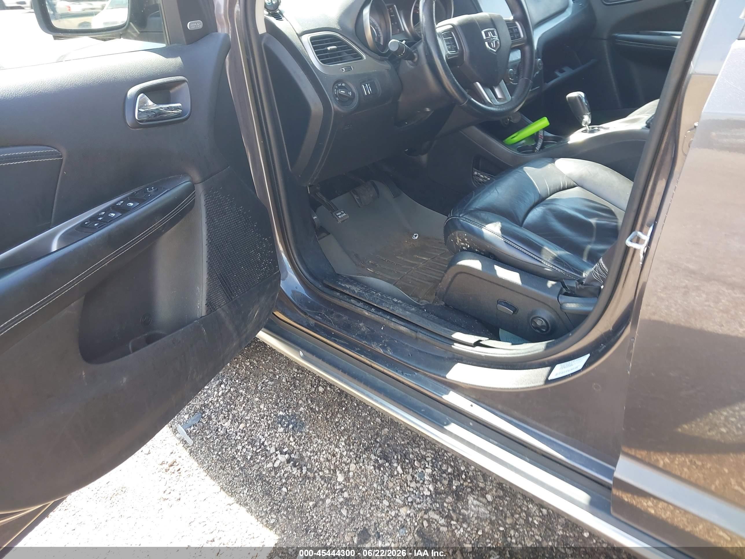 2014 Dodge Journey Crossroad Черный vin: 3C4PDCGG9ET264965