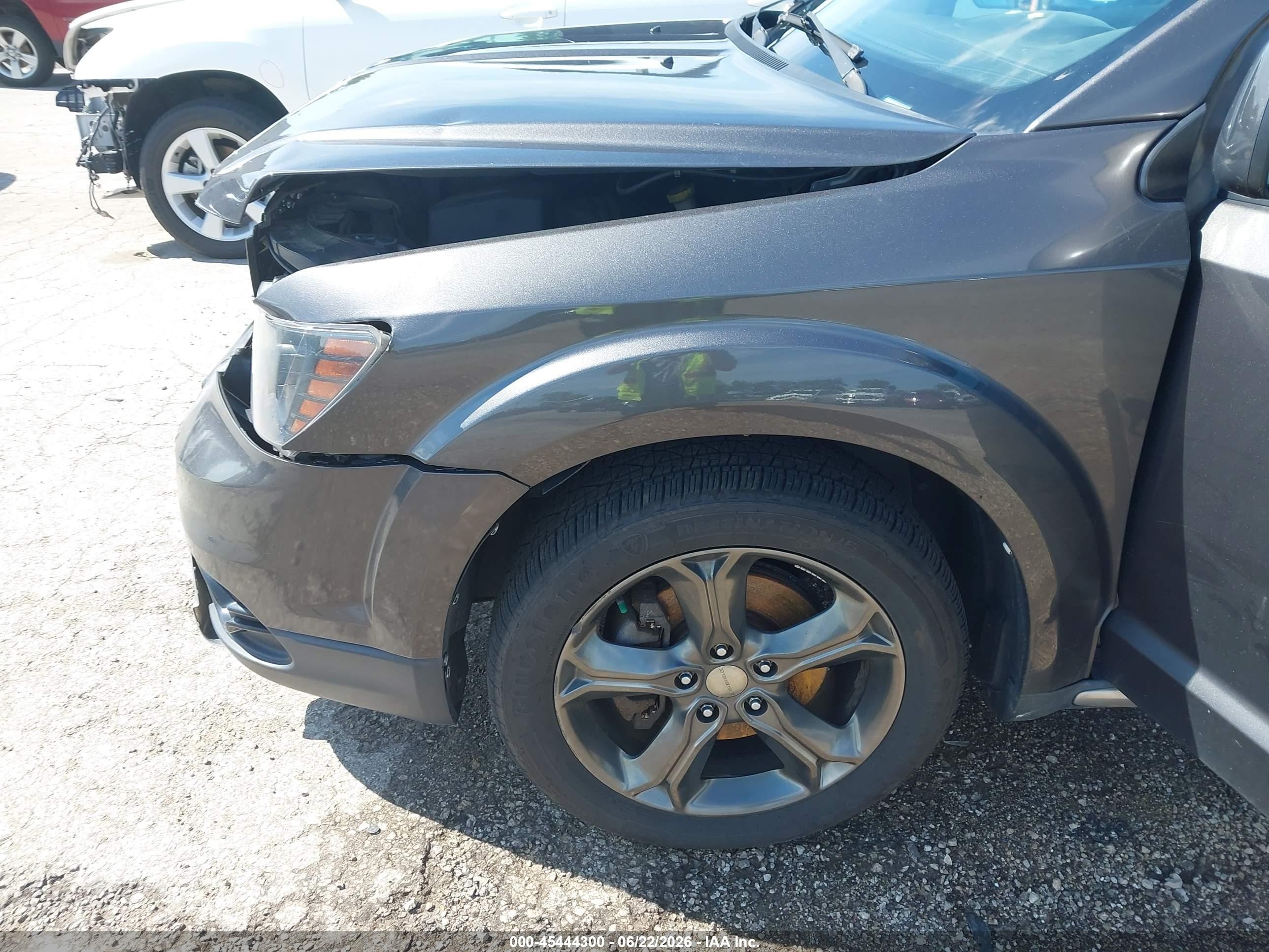 2014 Dodge Journey Crossroad Черный vin: 3C4PDCGG9ET264965