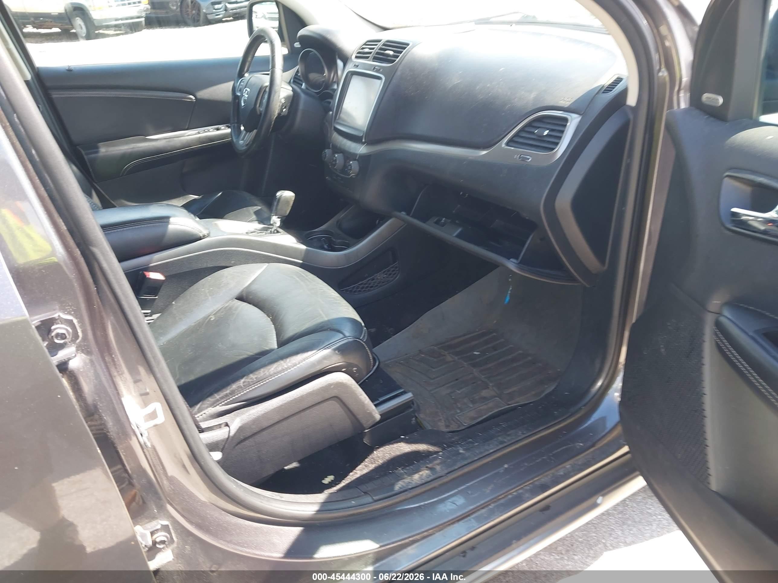 2014 Dodge Journey Crossroad Черный vin: 3C4PDCGG9ET264965