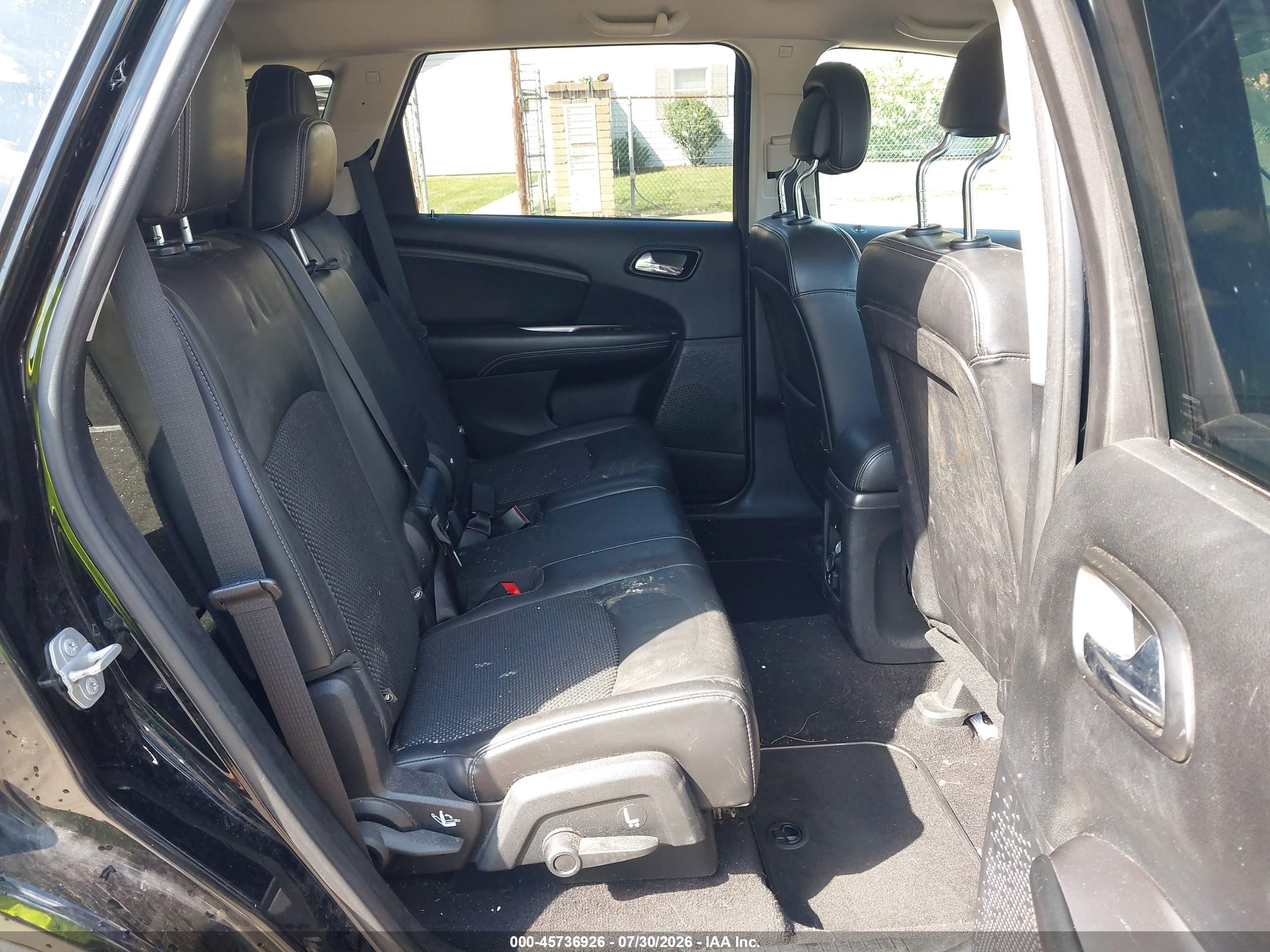 2014 Dodge Journey Crossroad Черный vin: 3C4PDCGG9ET295147