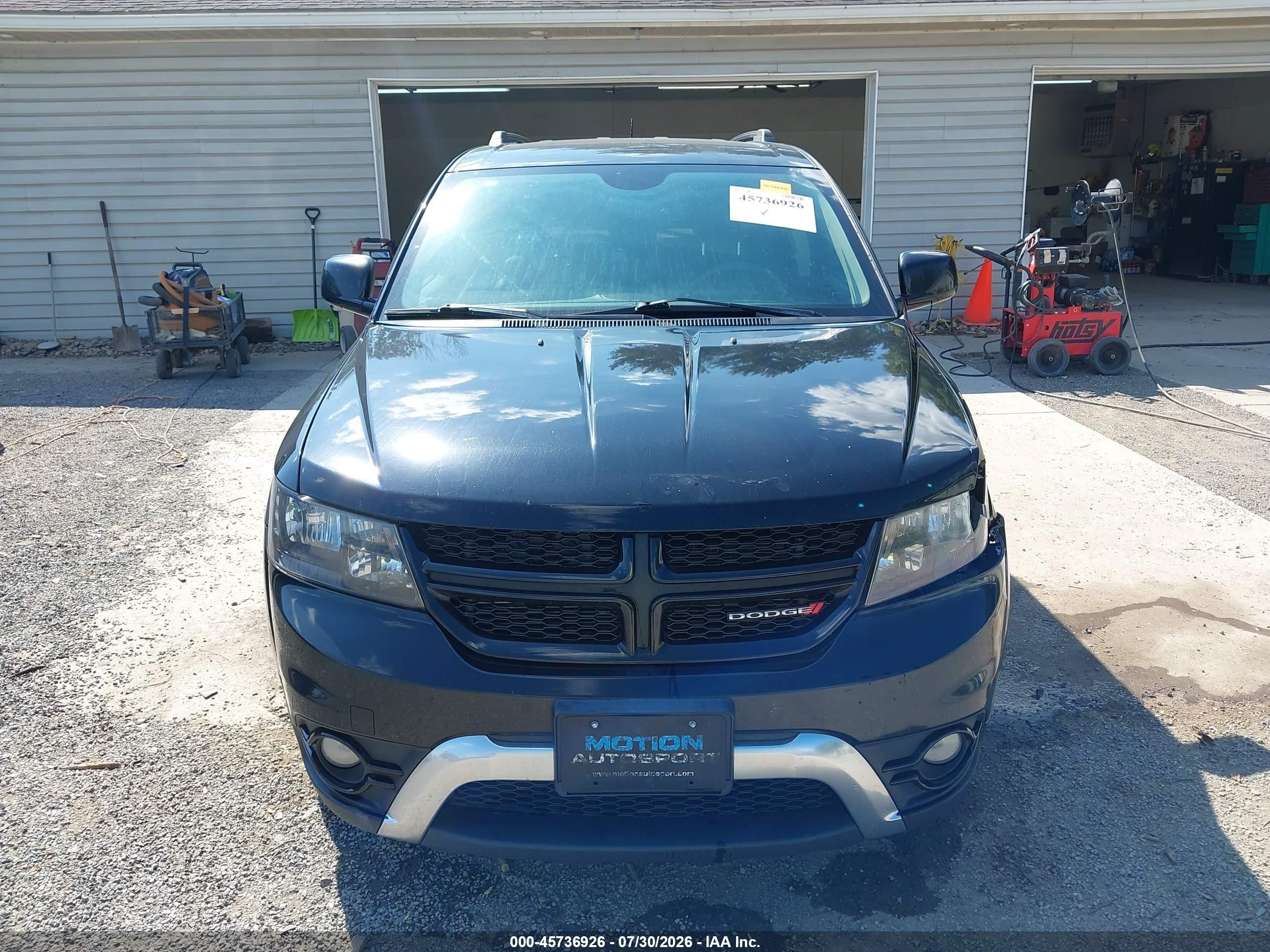 2014 Dodge Journey Crossroad Черный vin: 3C4PDCGG9ET295147