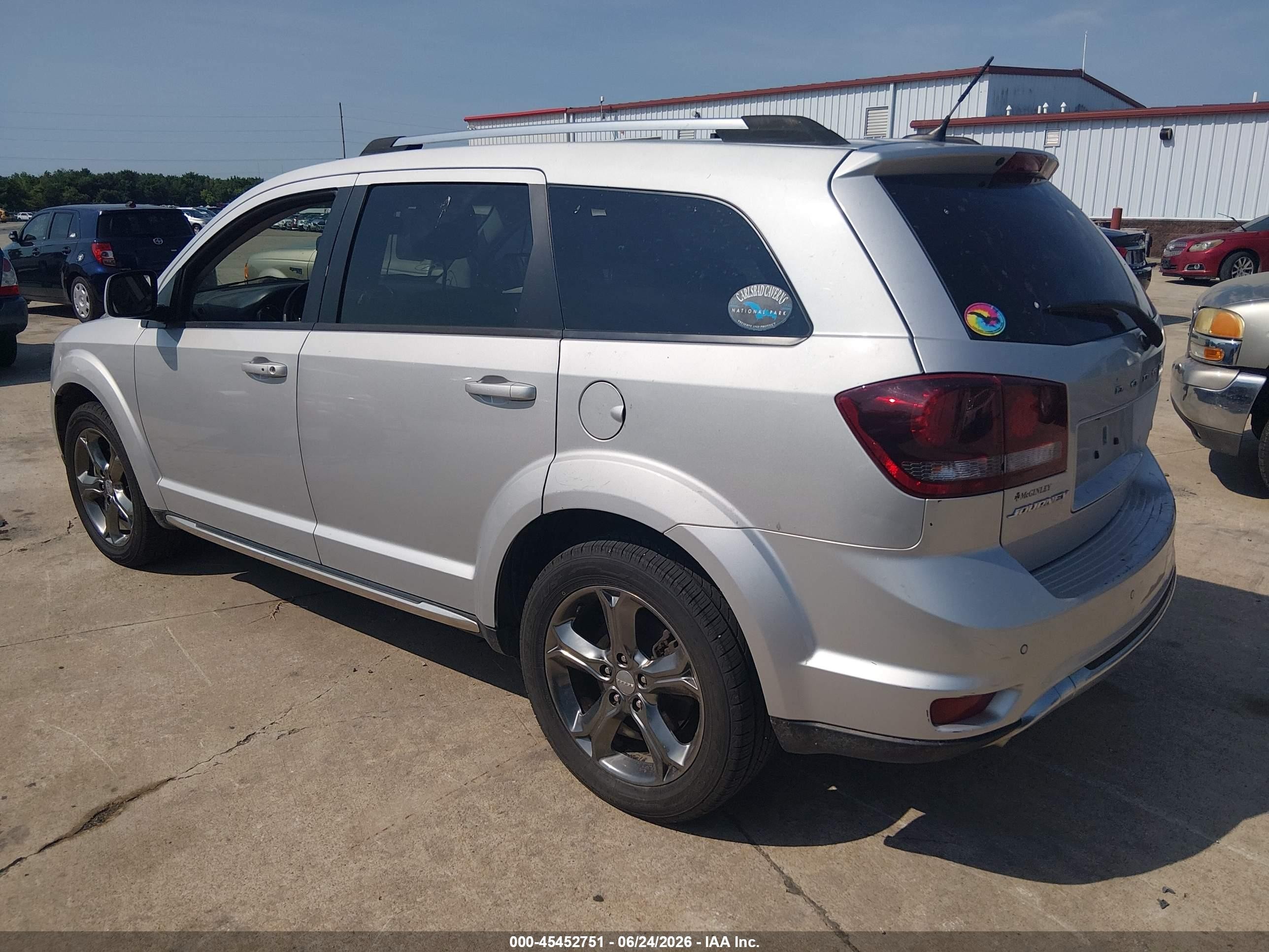 2014 Dodge Journey Crossroad Gray vin: 3C4PDCGG9ET311024