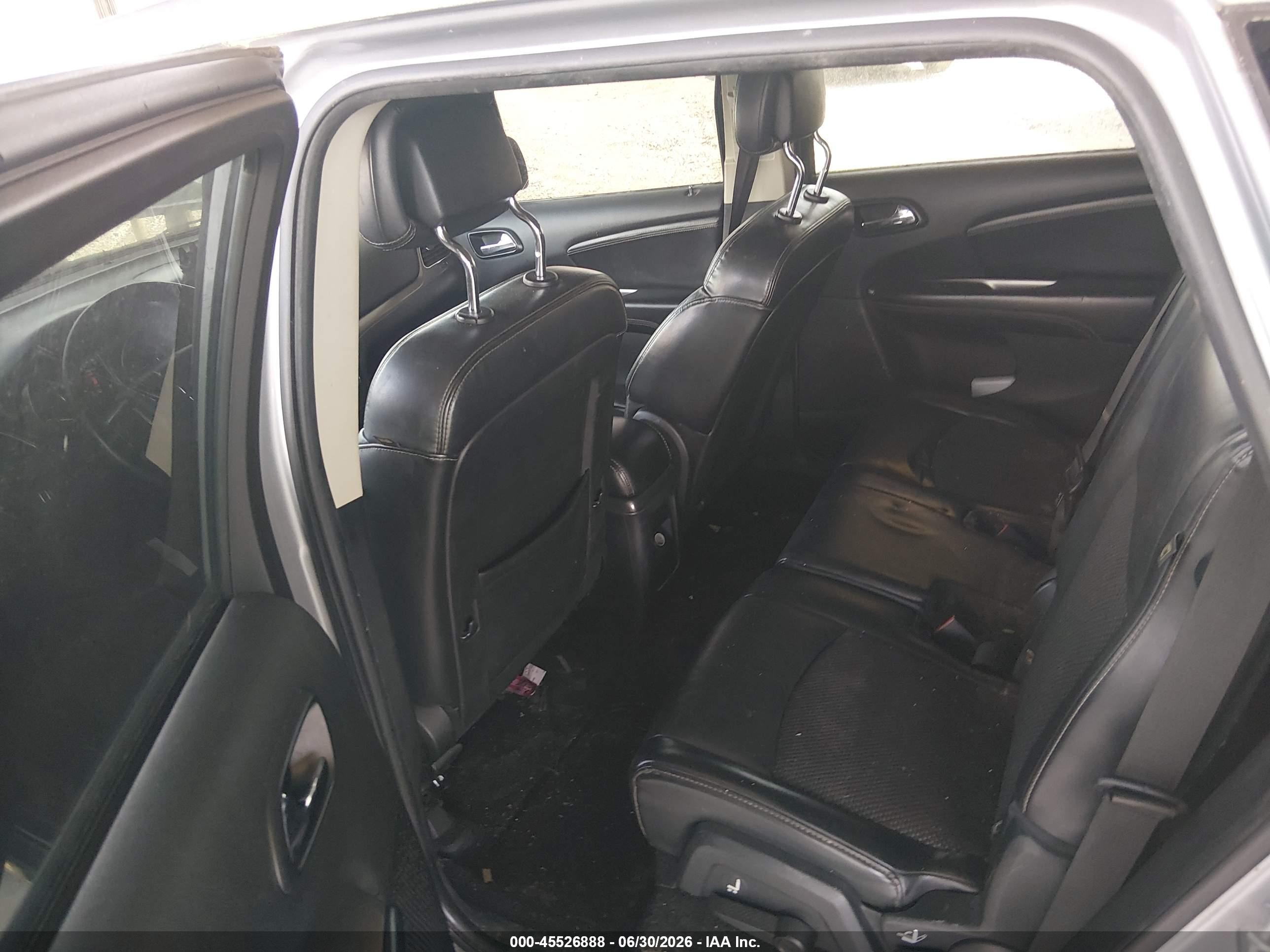 2015 Dodge Journey Crossroad Gray vin: 3C4PDCGGXFT529698