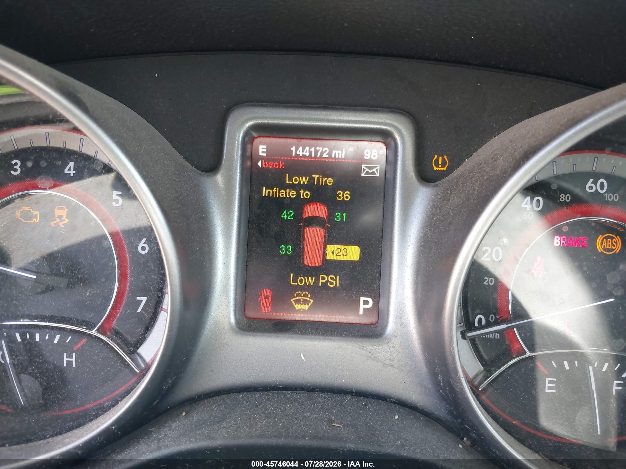 2015 Dodge Journey Crossroad Silver vin: 3C4PDCGGXFT679682