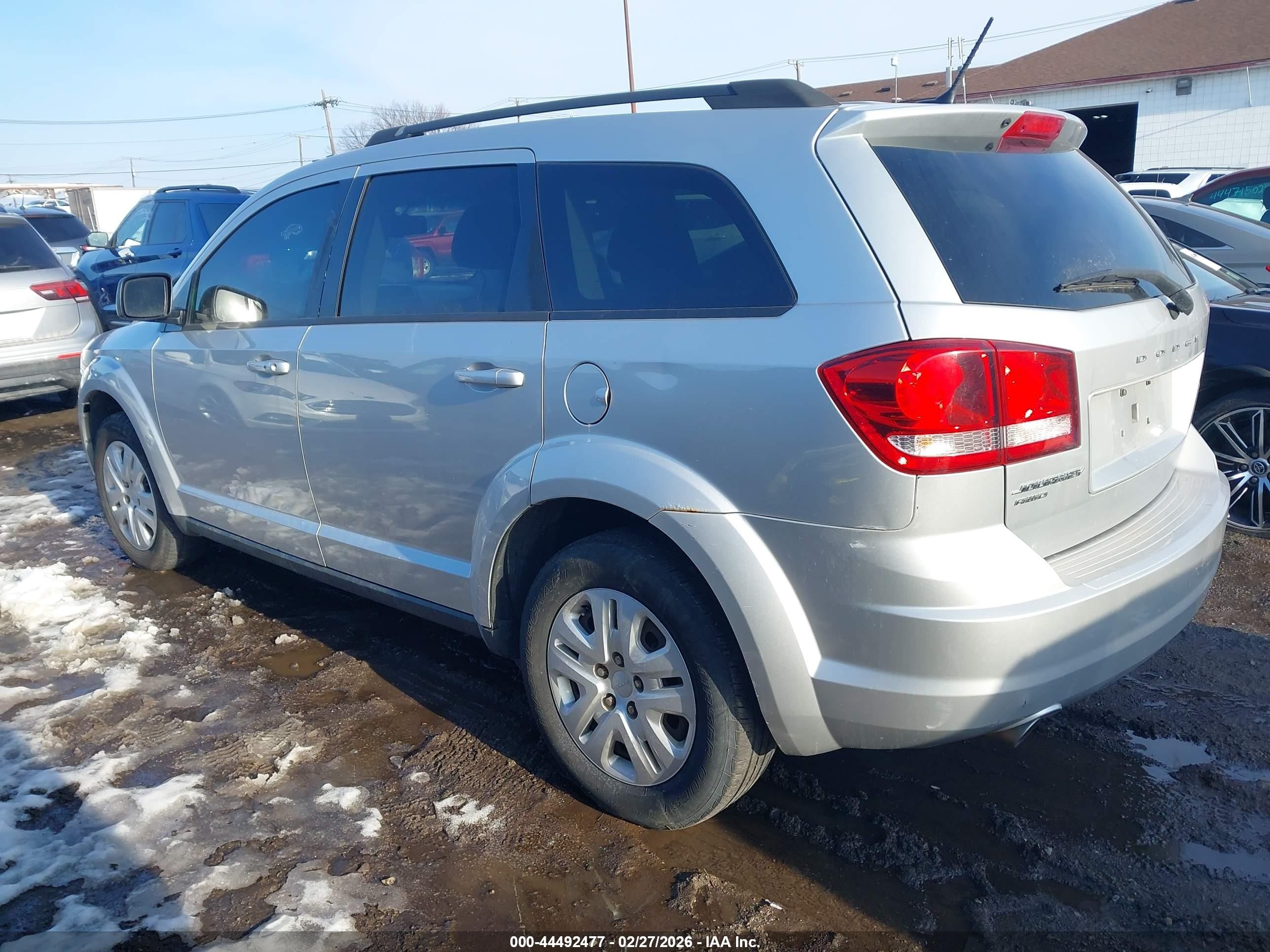 2014 Dodge Journey Se Серебряный vin: 3C4PDDAG0ET176174