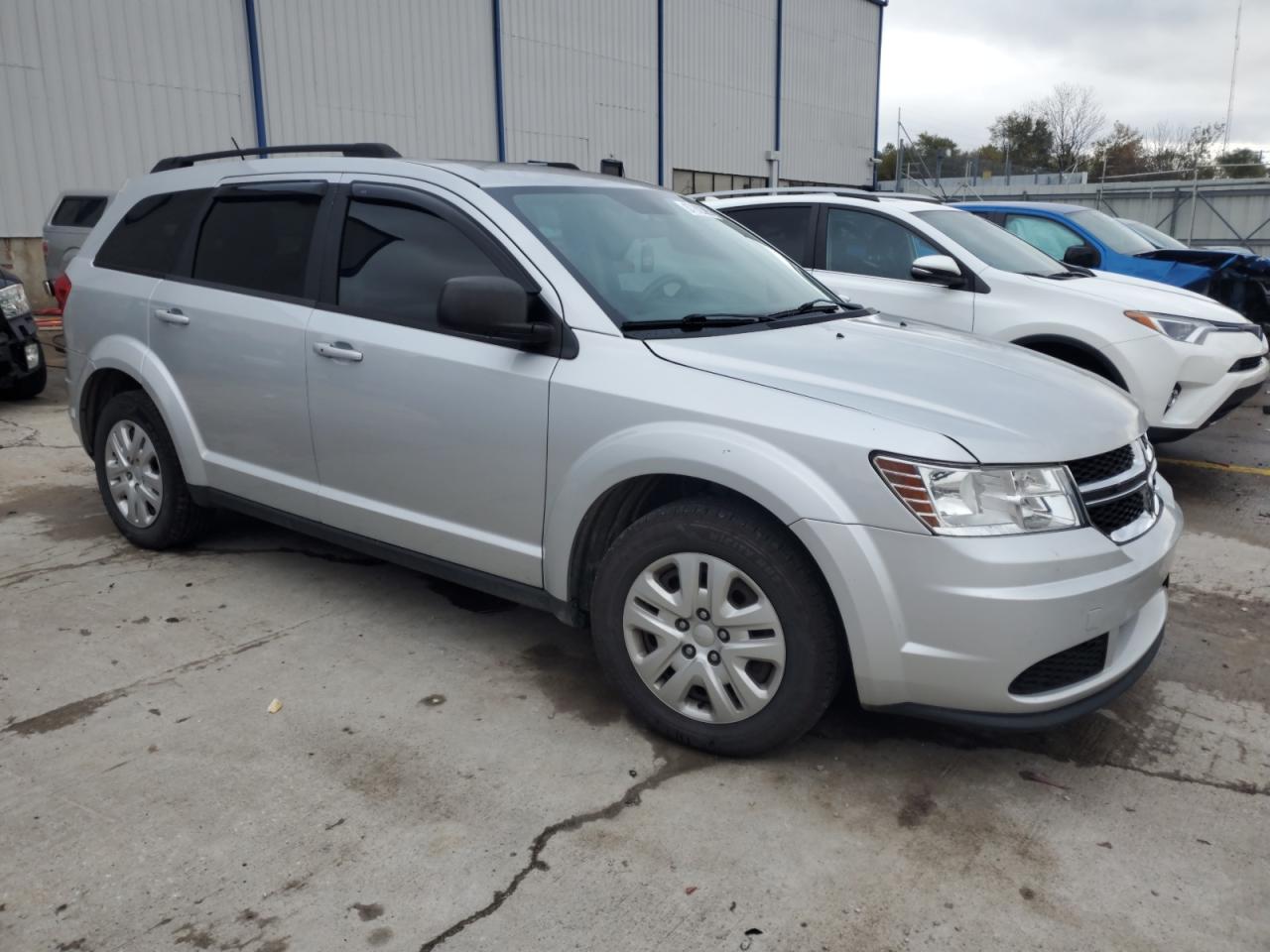 2014 Dodge Journey Se Silver vin: 3C4PDDAG1ET223731