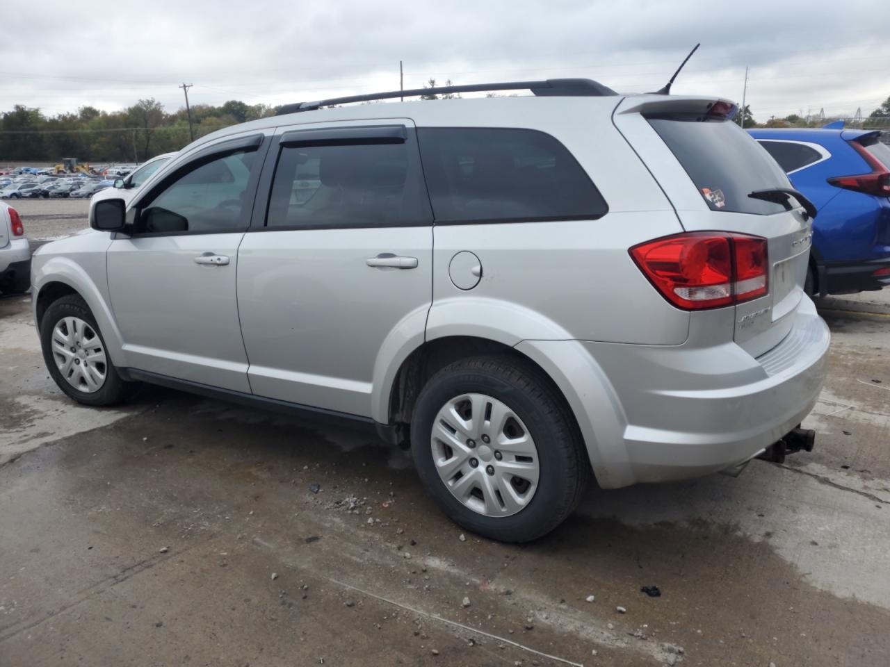 2014 Dodge Journey Se Silver vin: 3C4PDDAG1ET223731