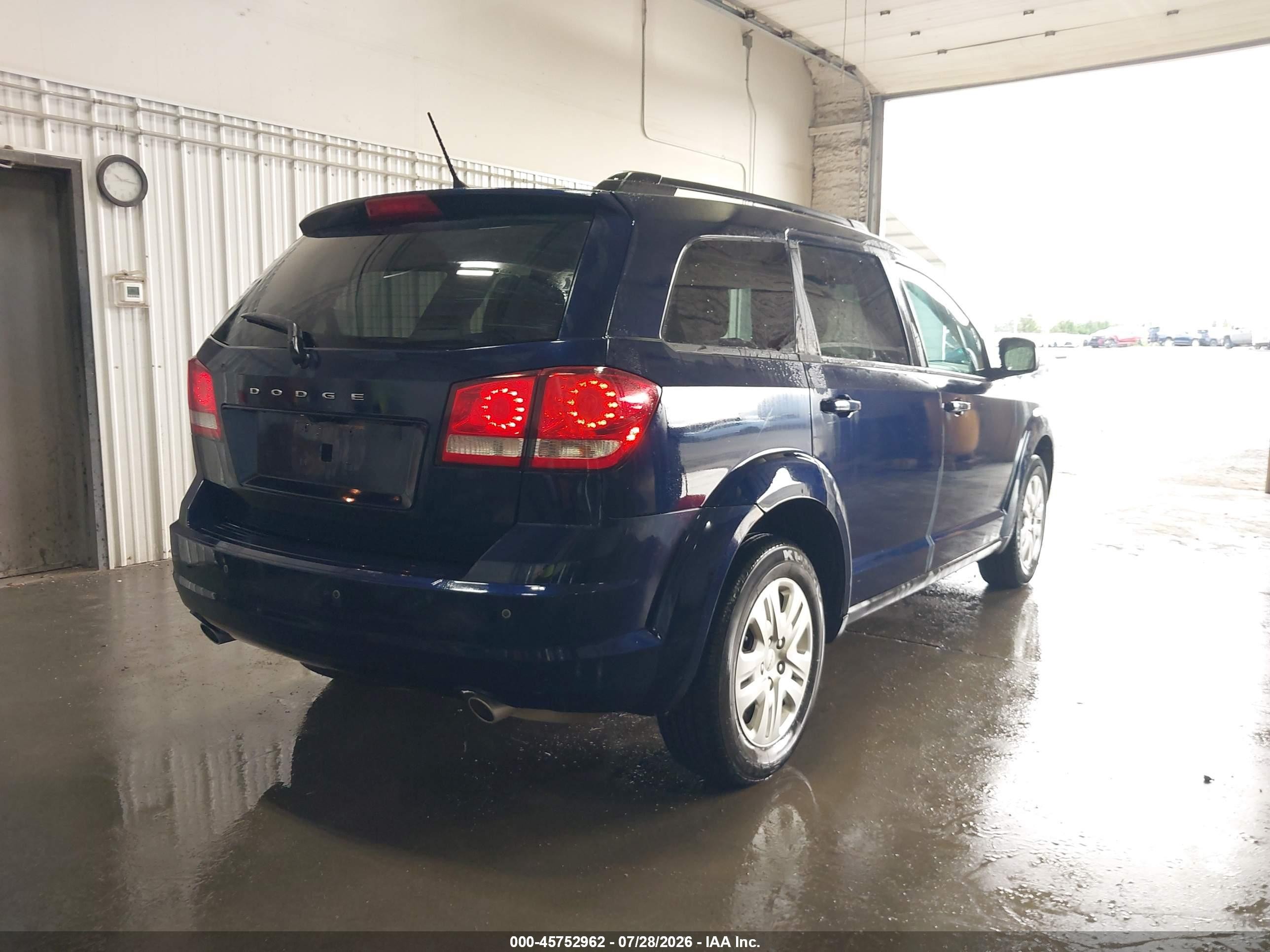 2018 Dodge Journey Se Awd Blue vin: 3C4PDDAG1JT439945