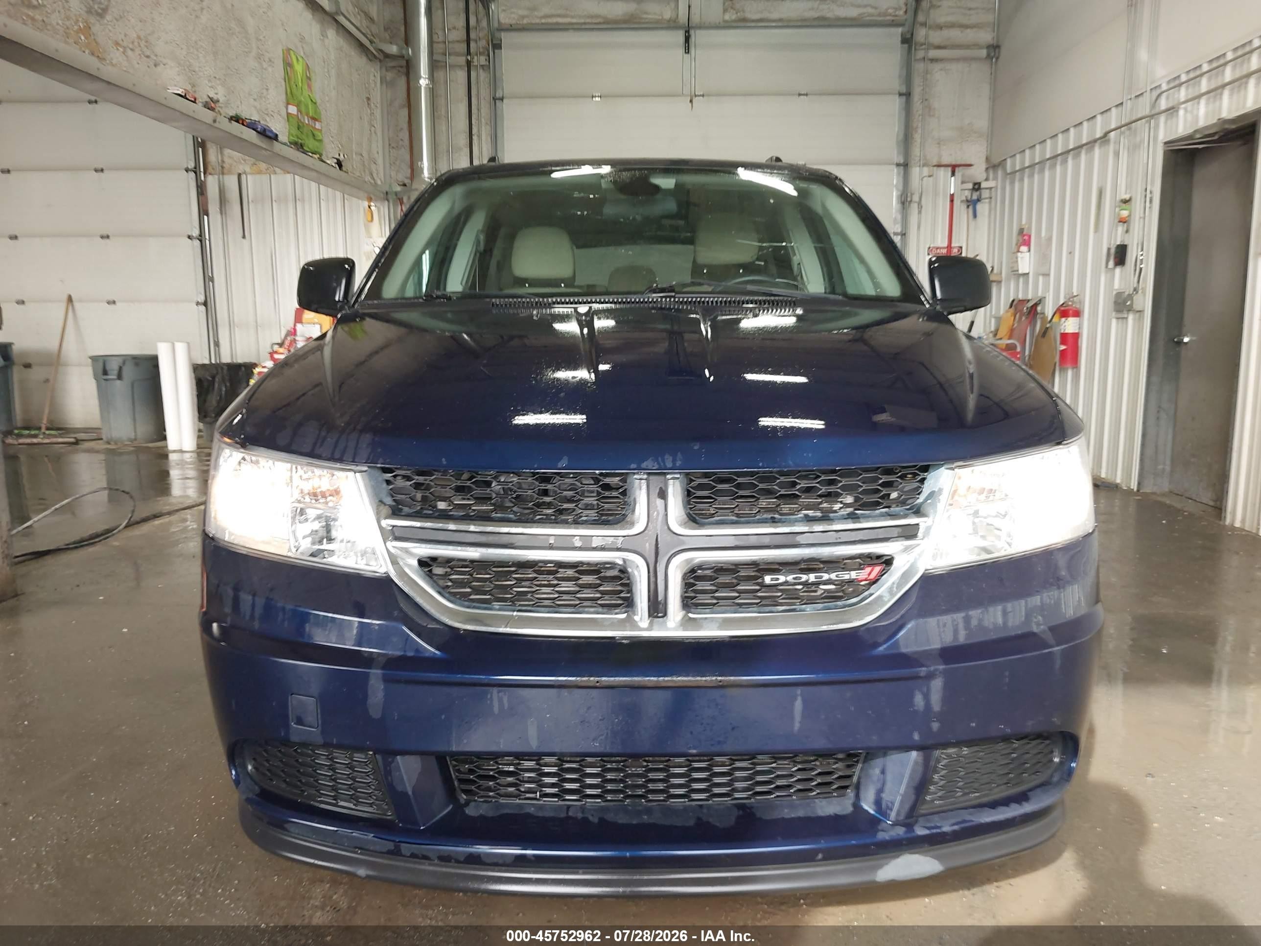 2018 Dodge Journey Se Awd Blue vin: 3C4PDDAG1JT439945