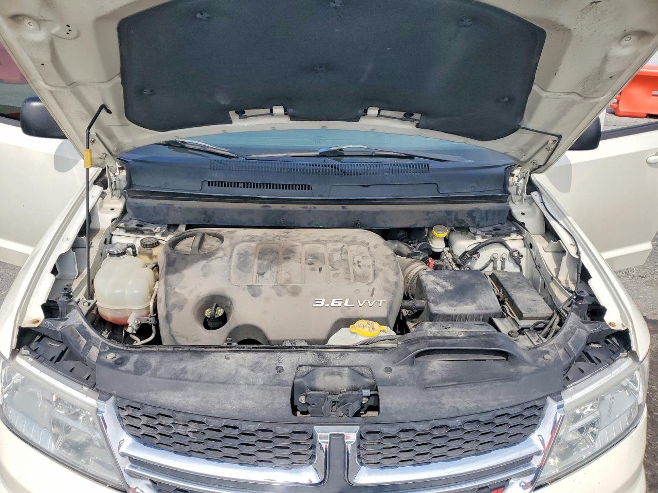 2014 Dodge Journey Se Белый vin: 3C4PDDAG2ET208980